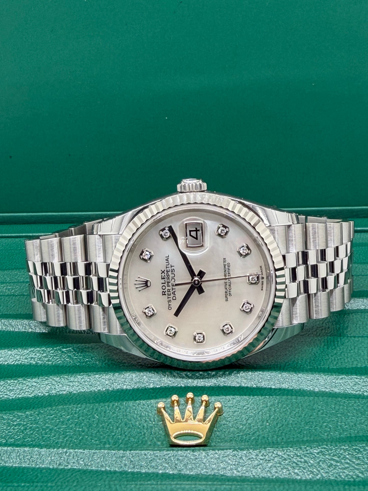 Rolex Datejust 36 MOP & Diamonds Dial Ref 126234 - New 2026