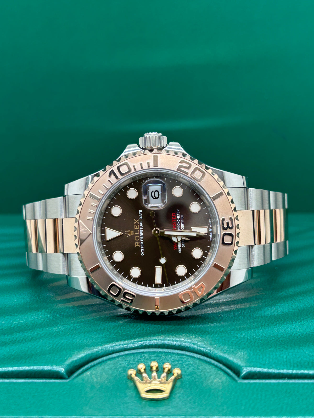 Rolex Yacht-Master 40 - Chocolate Dial - Ref.126621 - 18KT Everose & Steel - Year 2023