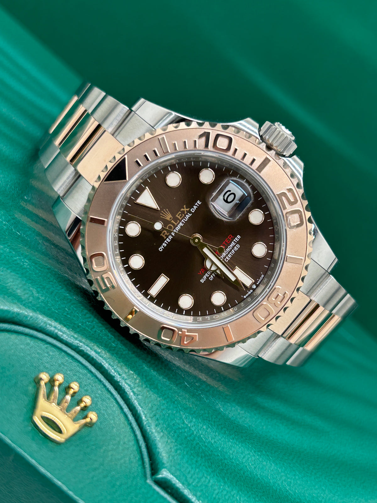 Rolex Yacht-Master 40 - Chocolate Dial - Ref.126621 - 18KT Everose & Steel - Year 2023