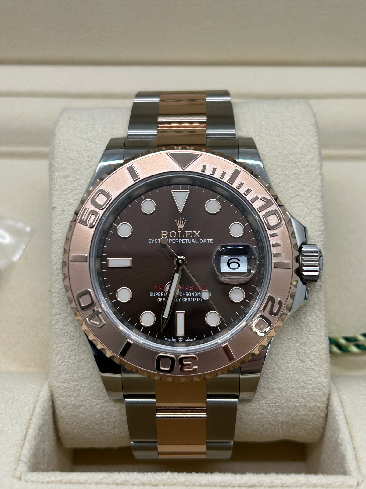 Rolex Yacht-Master 40 - Chocolate Dial - Ref.126621 - 18KT Everose & Steel - Year 2023