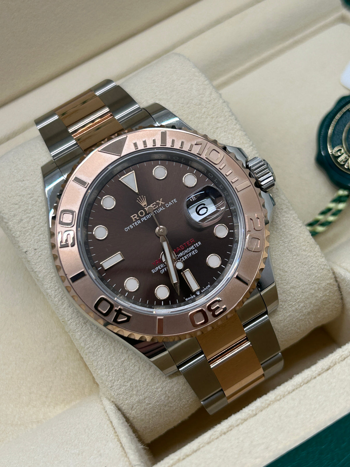 Rolex Yacht-Master 40 - Chocolate Dial - Ref.126621 - 18KT Everose & Steel - Year 2023