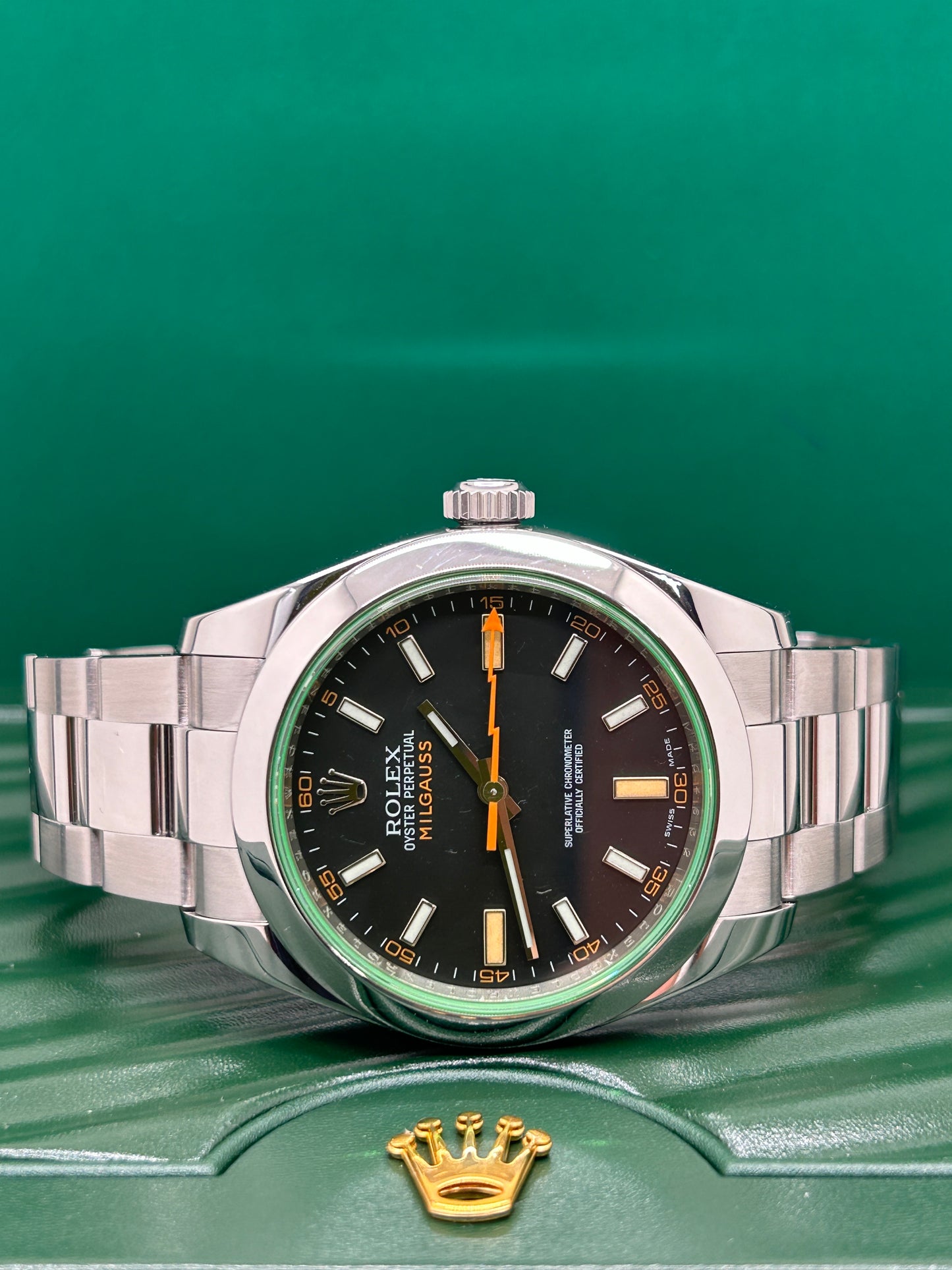 Rolex Milgauss - REF.116400GV - Black Dial