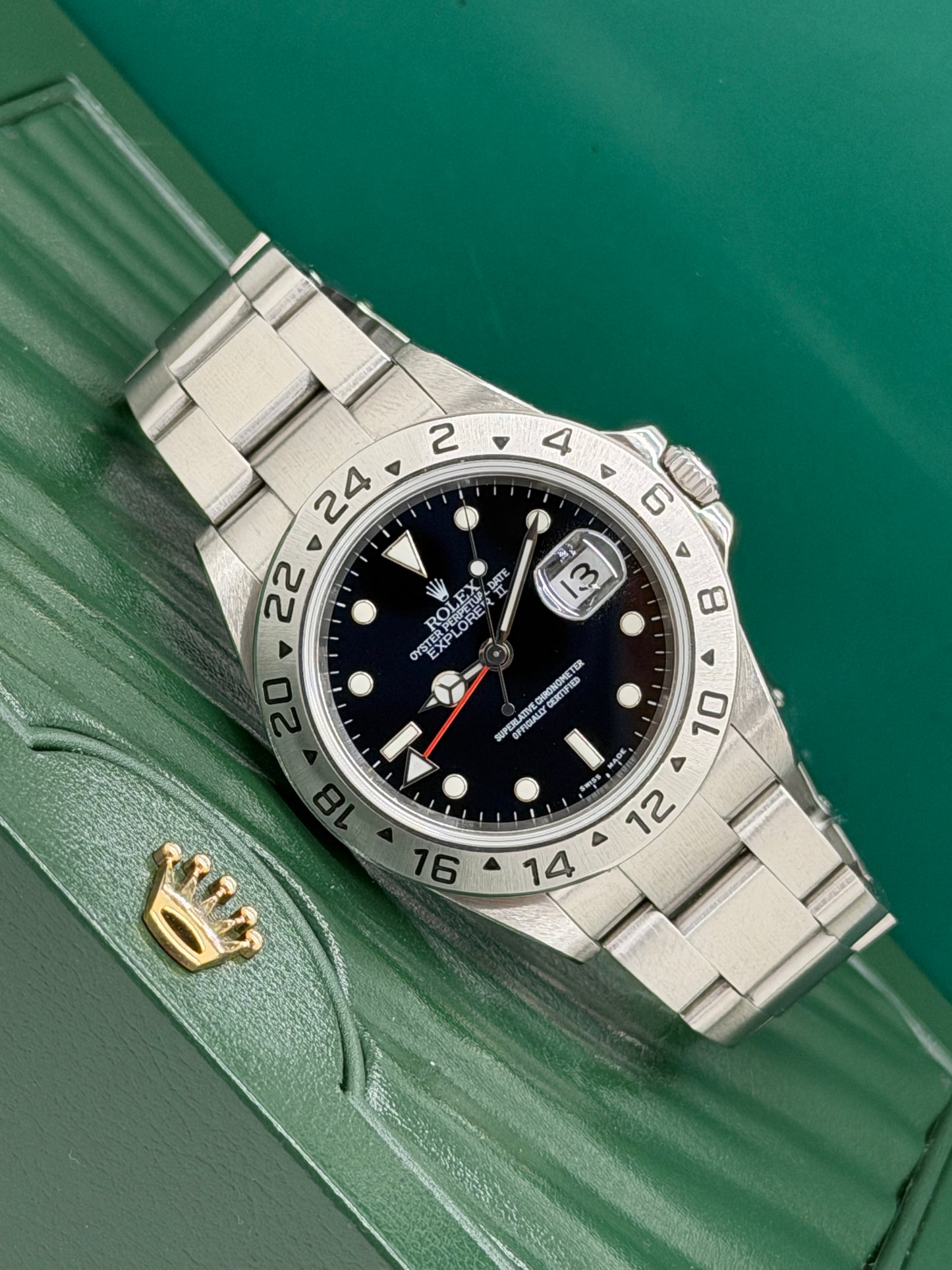 Rolex Explorer II Black Dial - Ref 16570 Year 2007