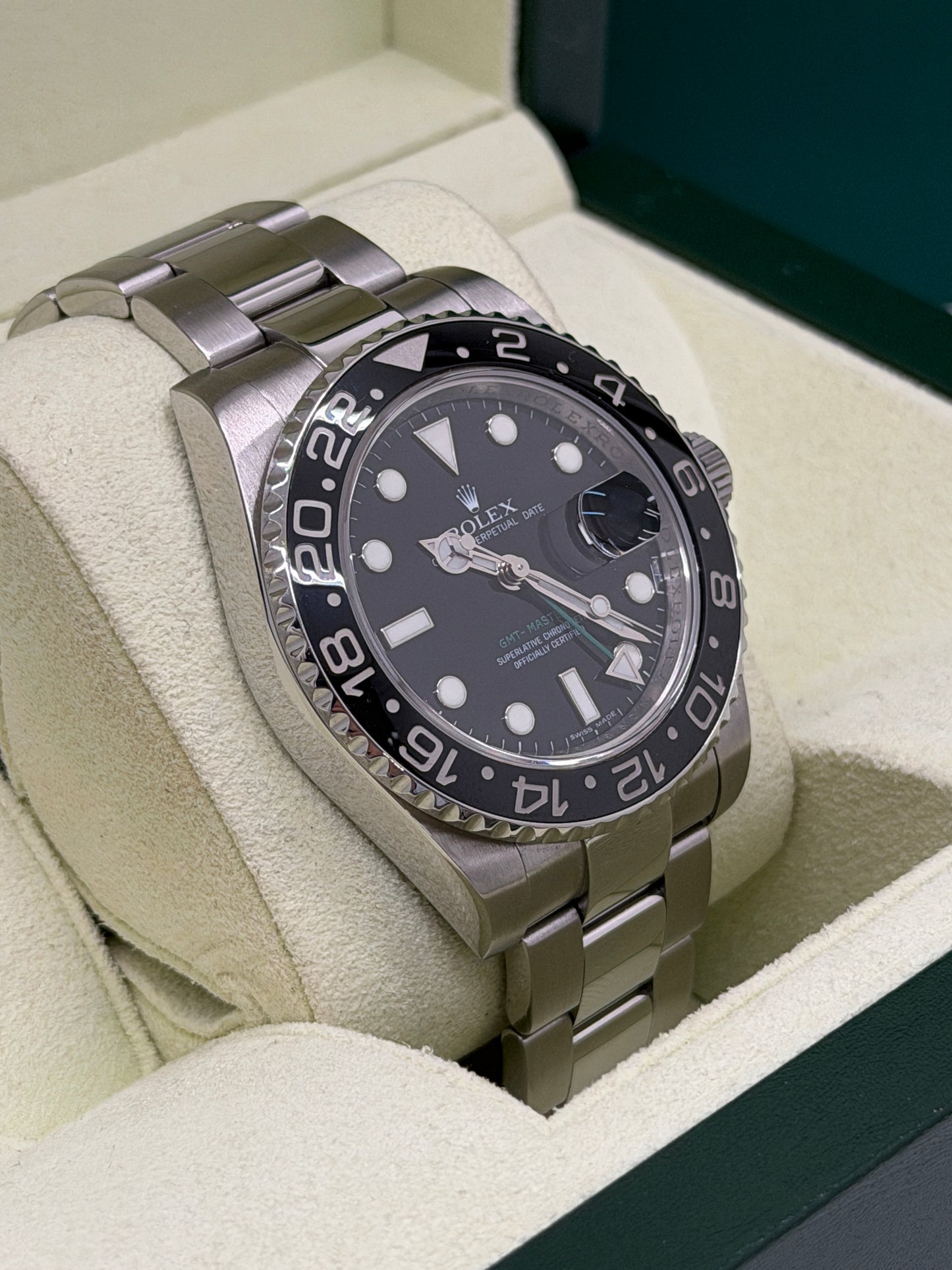 Rolex GMT-Master II Ref 116710LN - Year 2008