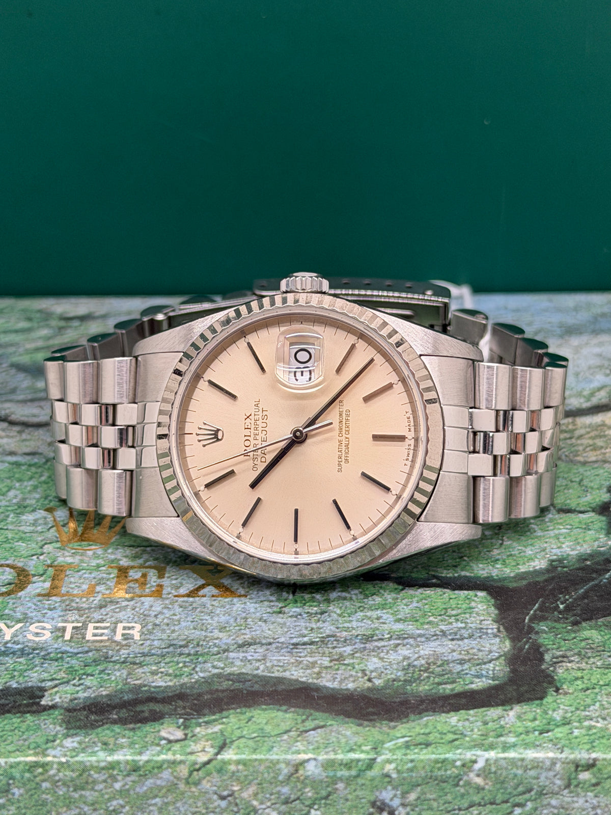 Rolex Datejust Argentee Dial - Ref 16234 - Year 2003