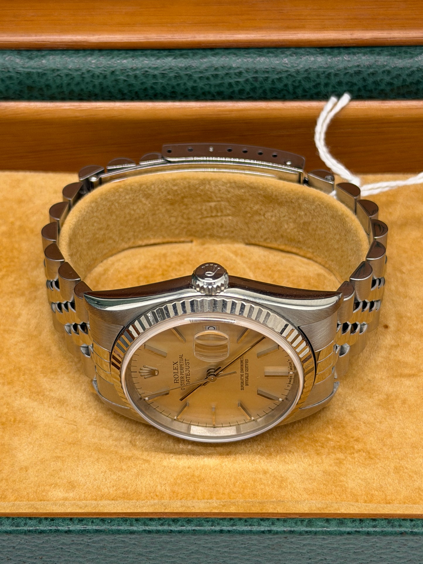 Rolex Datejust Argentee Dial - Ref 16234 - Year 2003