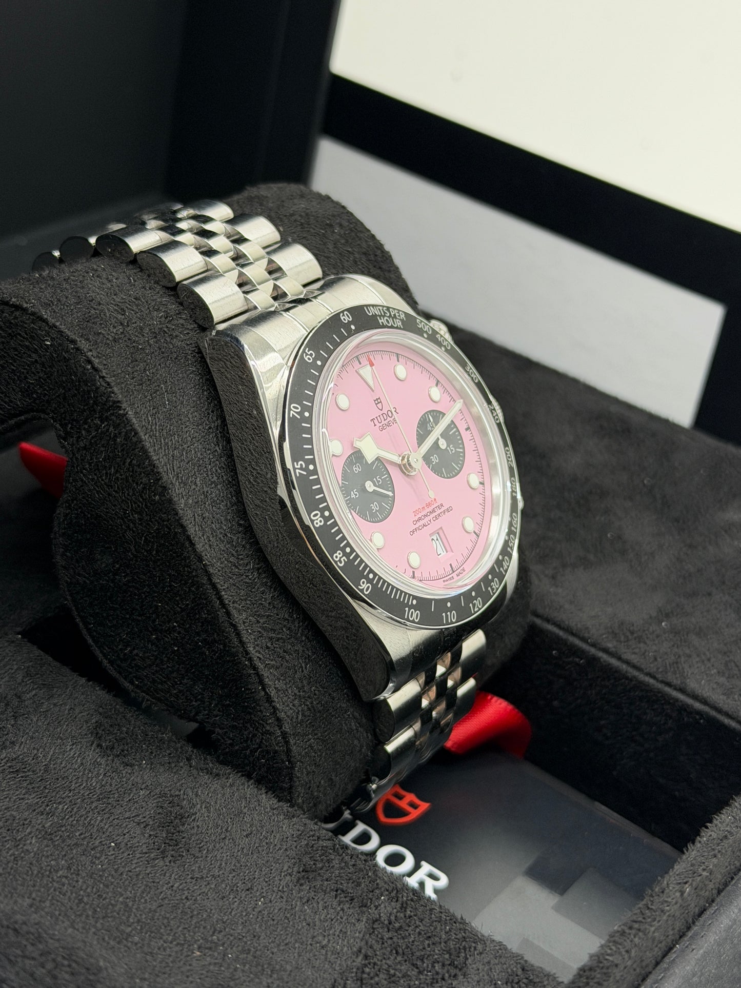 Tudor Black Bay Chronograph - Pink DIal - Year 2025 Ref. 79360n-0019