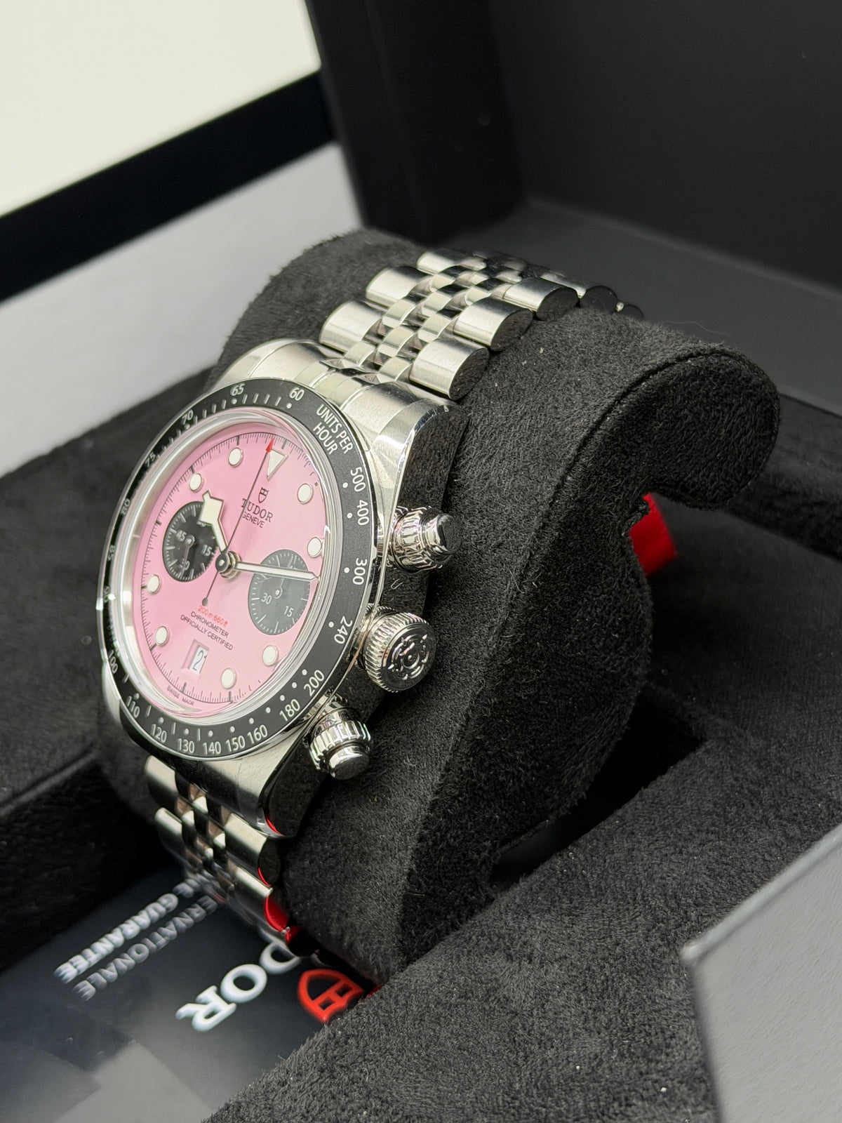 Tudor Black Bay Chronograph - Pink DIal - Year 2025 Ref. 79360n-0019
