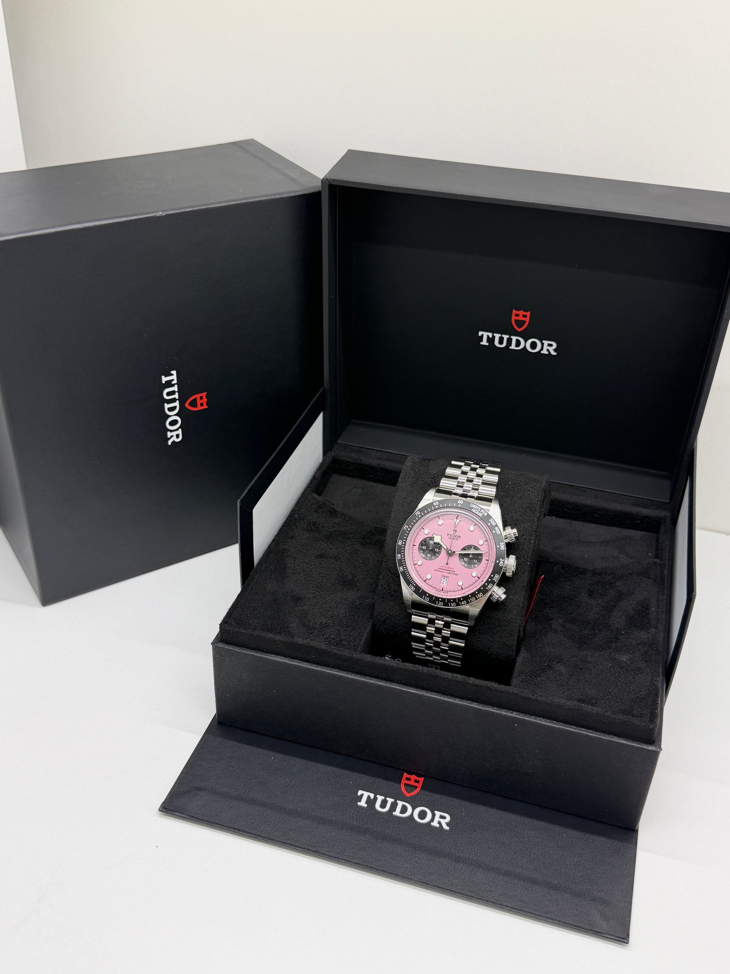 Tudor Black Bay Chronograph - Pink DIal - Year 2025 Ref. 79360n-0019