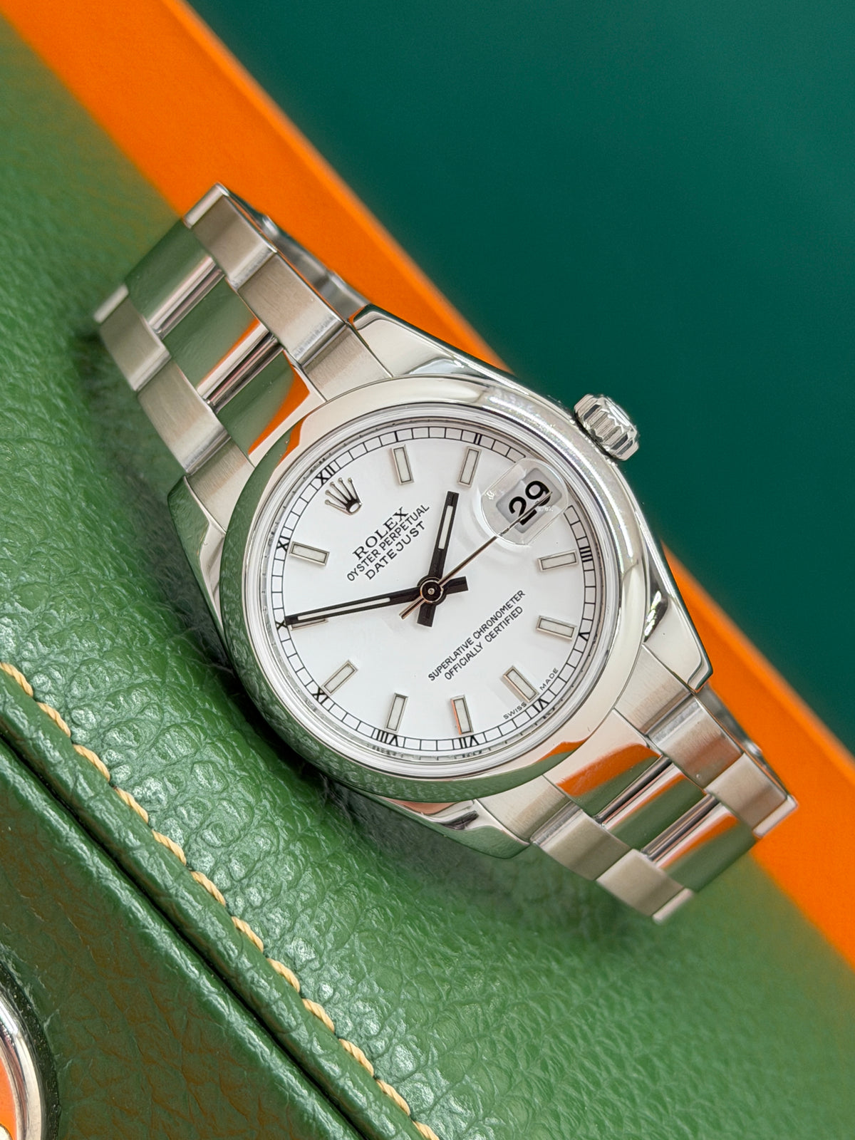 Rolex Datejust 31mm - White Dial - Ref 178240