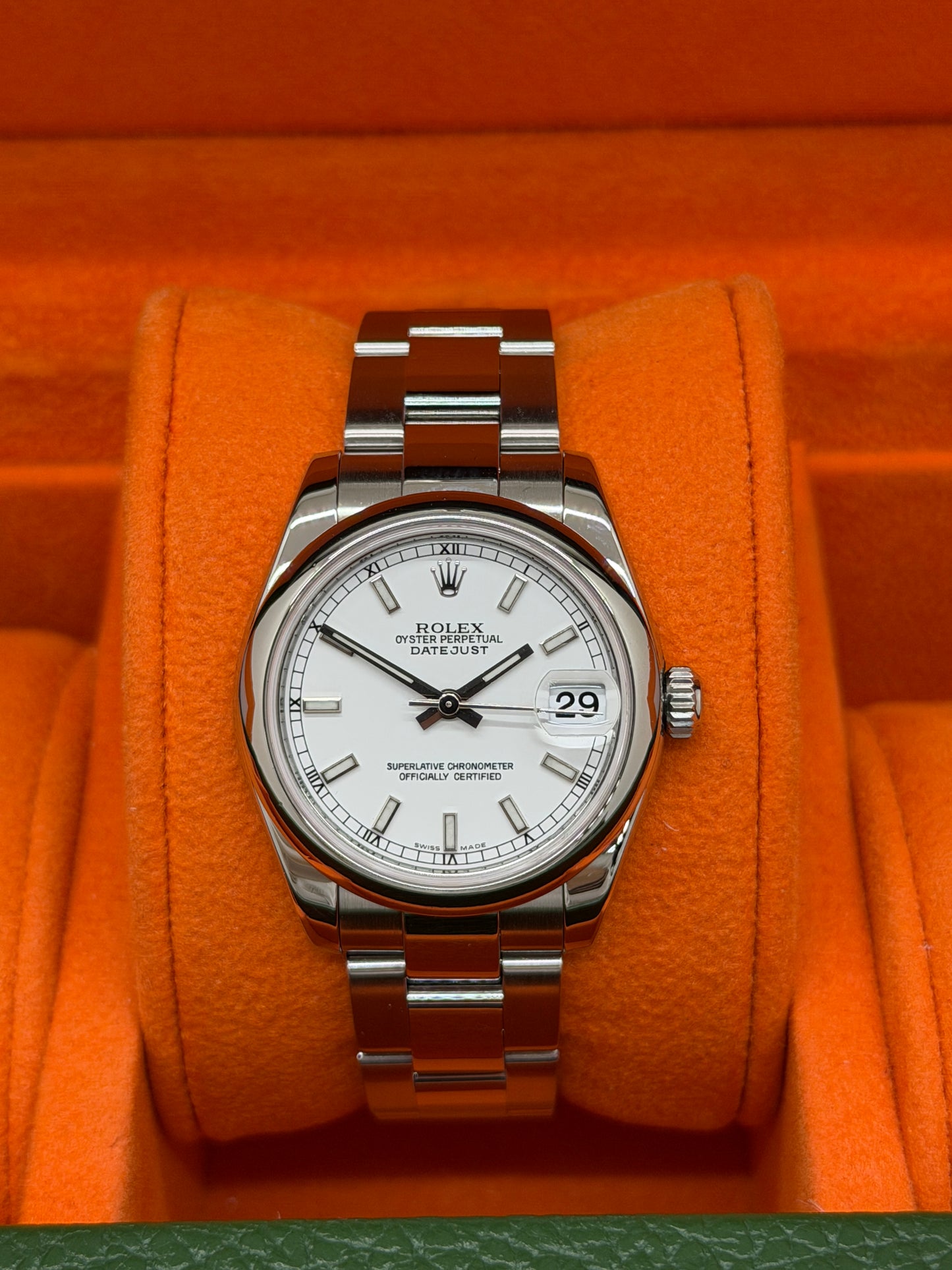 Rolex Datejust 31mm - White Dial - Ref 178240