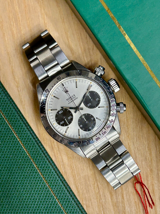 Rolex Daytona - 6265 - White Panda Sigma Dial - Year 1976 - 100% Original & Coeve - Expertized
