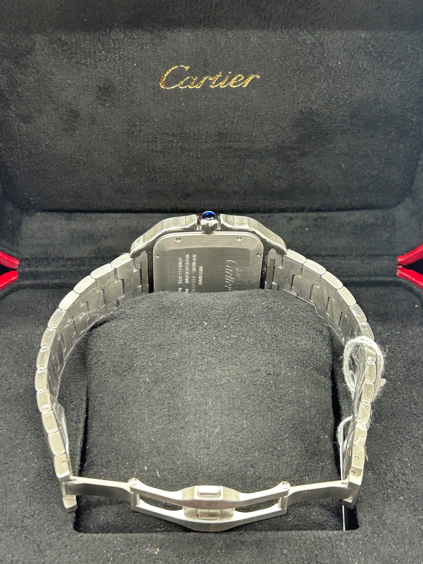 Cartier Santos Green Dial Large - Ref WSSA0062 - New 2024
