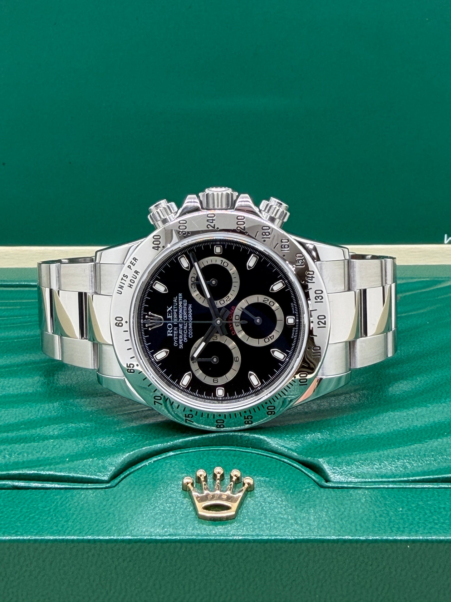 Rolex Daytona Black Dial Ref 116520 - Year 2009