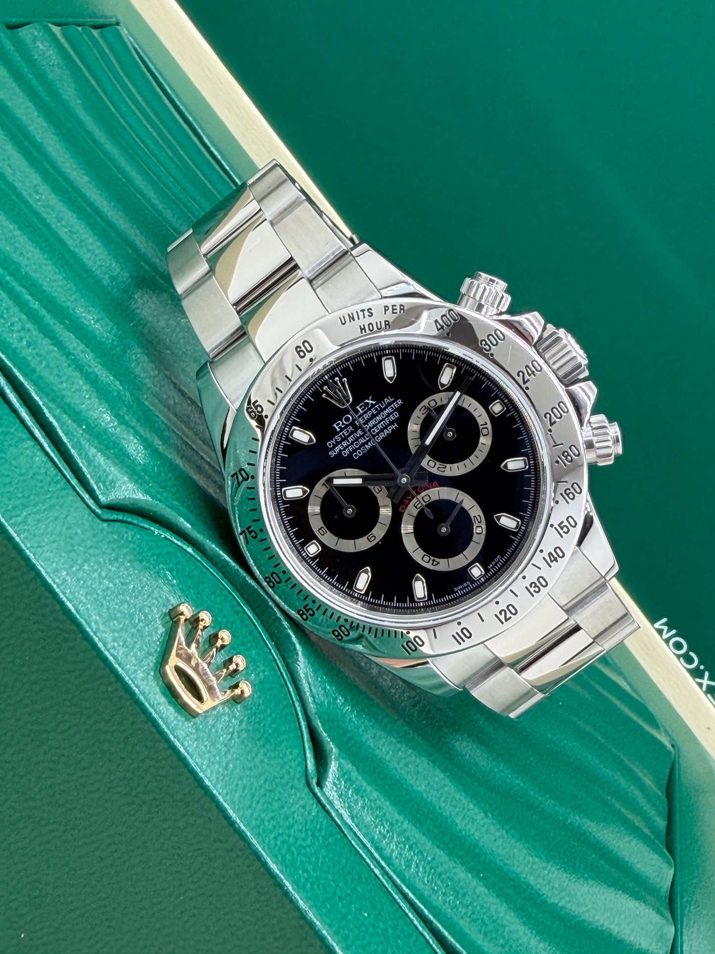 Rolex Daytona Black Dial Ref 116520 - Year 2009