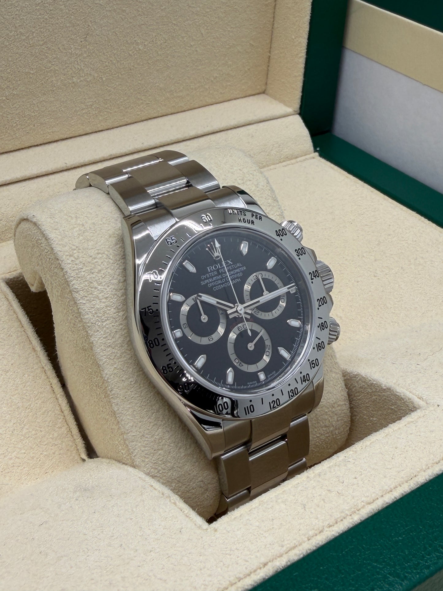 Rolex Daytona Black Dial Ref 116520 - Year 2009