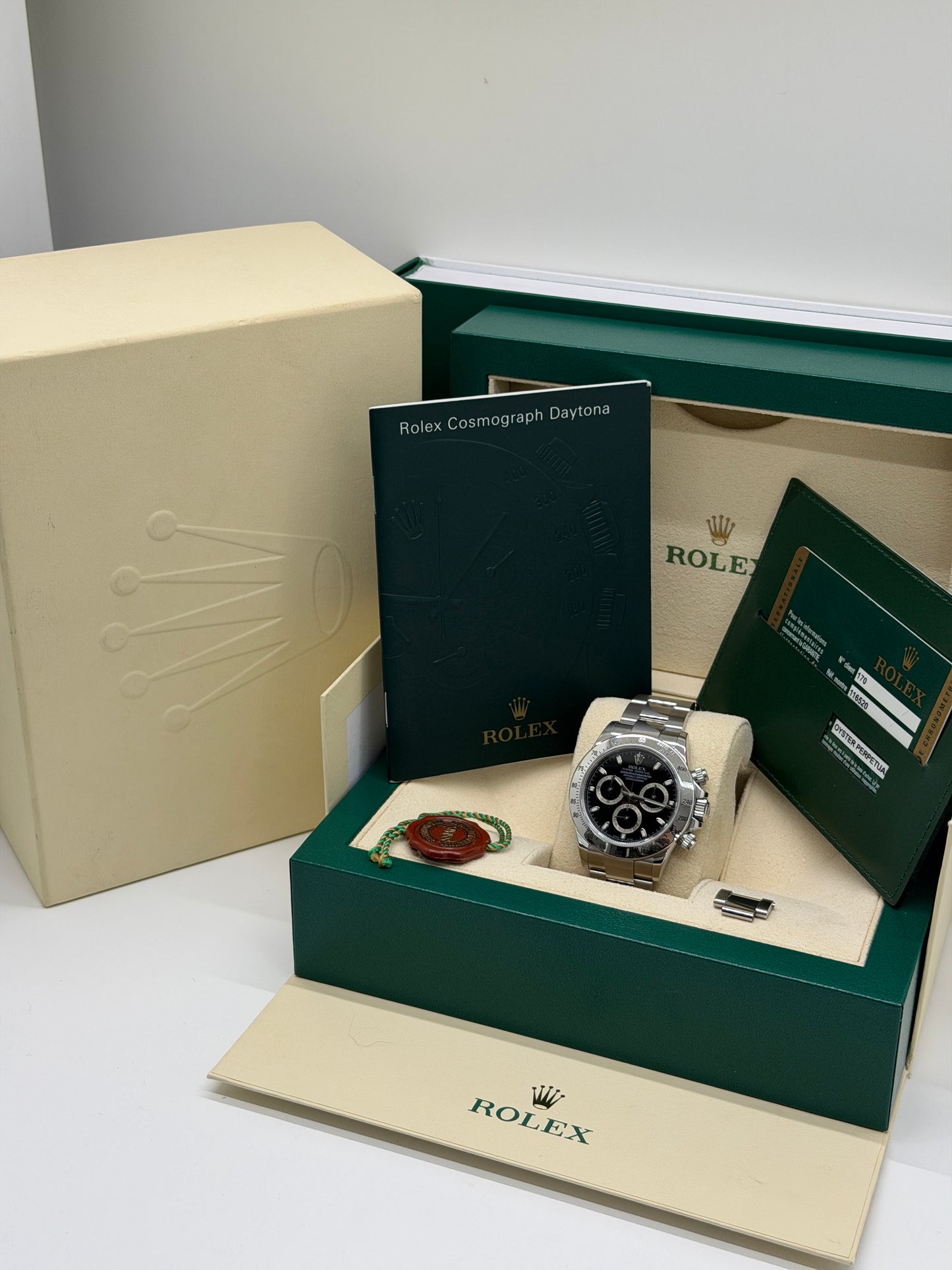 Rolex Daytona Black Dial Ref 116520 - Year 2009