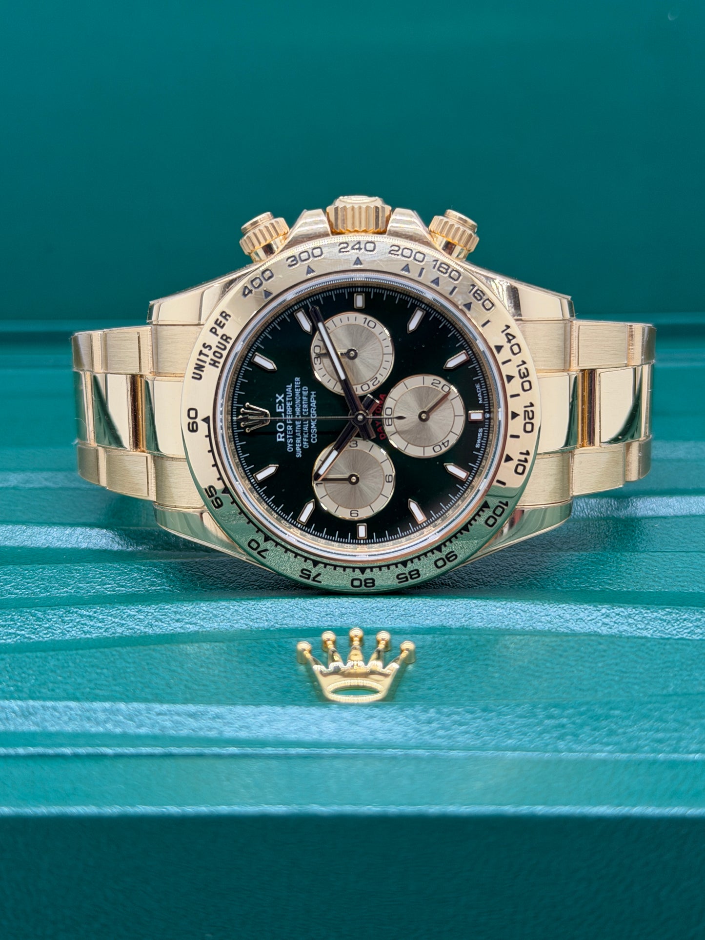 Rolex Daytona Green Dial - John Mayer II - After Market Stickers - Year 2025 Ref 126508