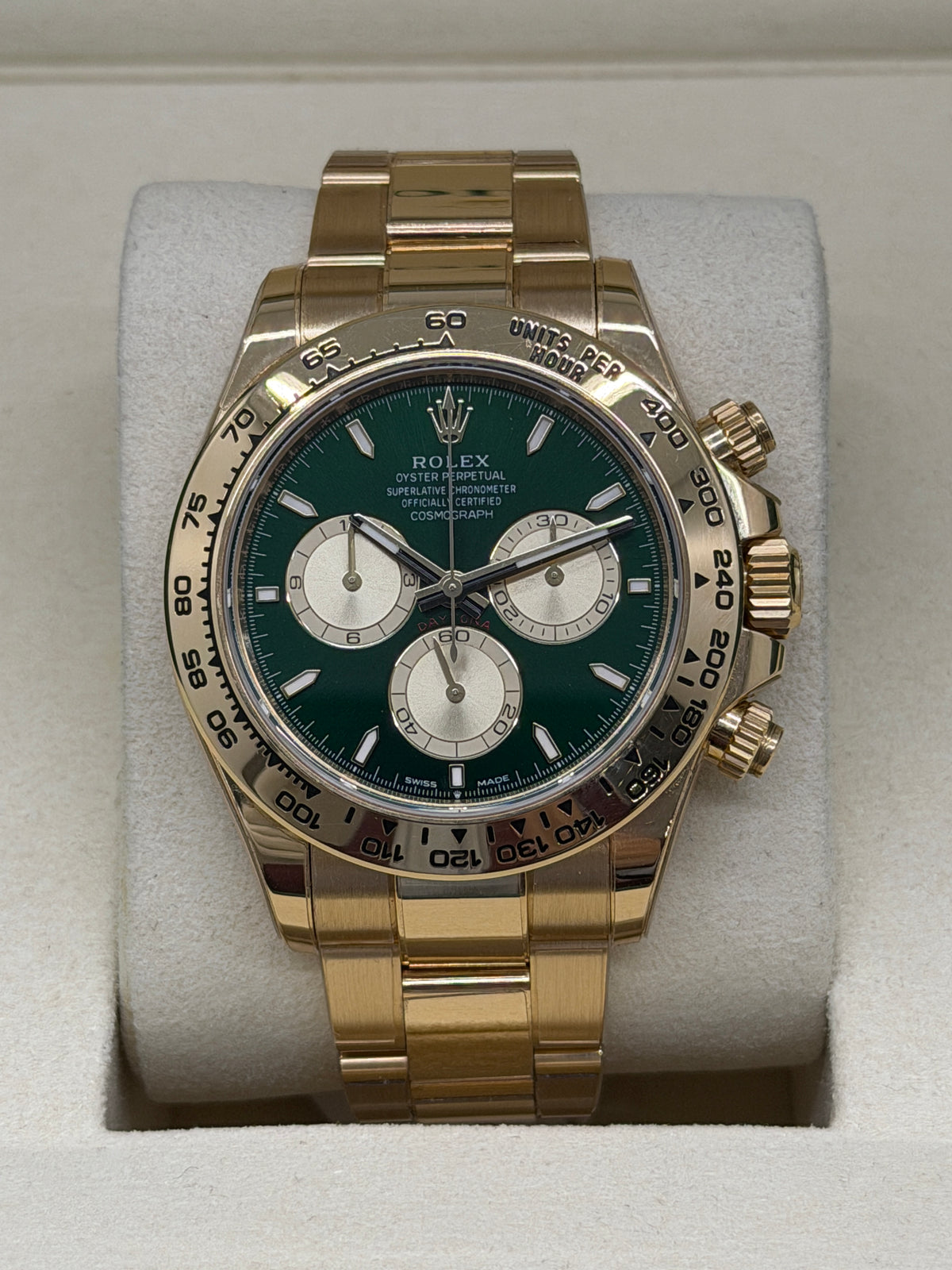 Rolex Daytona Green Dial - John Mayer II - After Market Stickers - Year 2025 Ref 126508