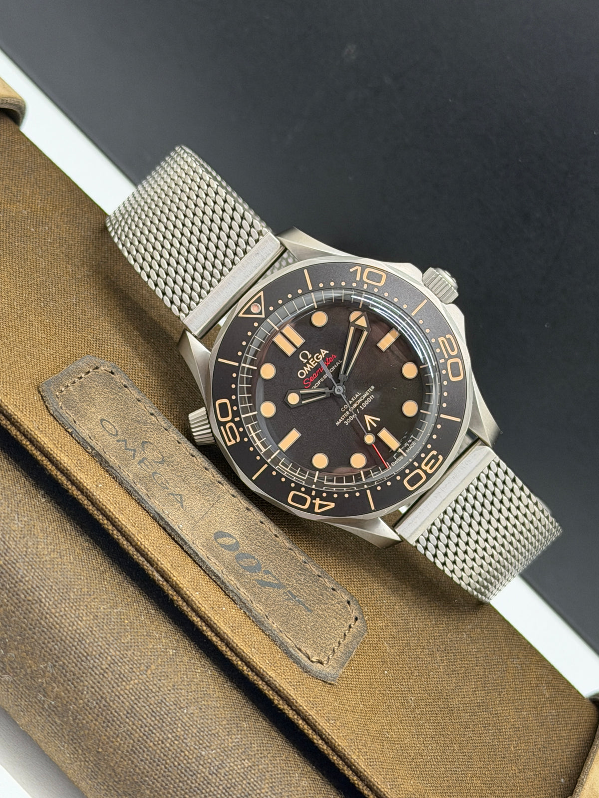 Omega Seamaster Diver 300 M 007 No Time To Die - Titanium - Year 2024 Ref 210.90.42.20.01.001