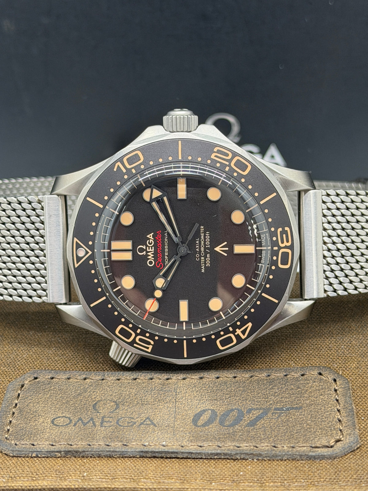 Omega Seamaster Diver 300 M 007 No Time To Die - Titanium - Year 2024 Ref 210.90.42.20.01.001