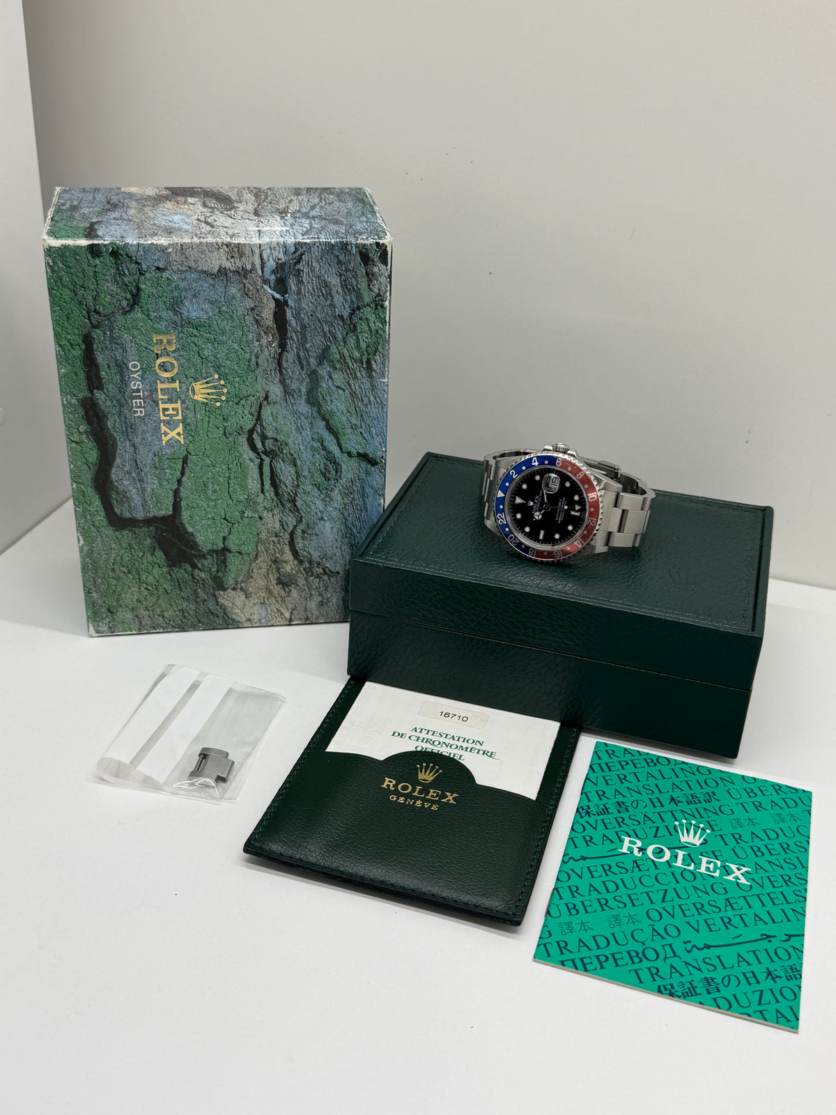 Rolex GMT-Master II Coke Ref 16710 - Year 1999