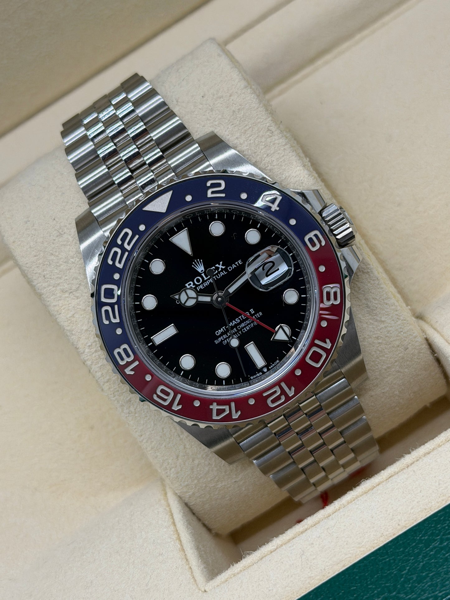 Rolex GMT-Master II Pepsi Ref 126710BLRO - Yer 2023