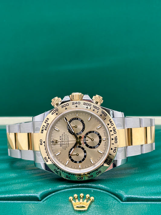 Rolex Daytona Champagne Dial - 18Kt Yellow Gold & Steel - Ref. 126503 - New 2025