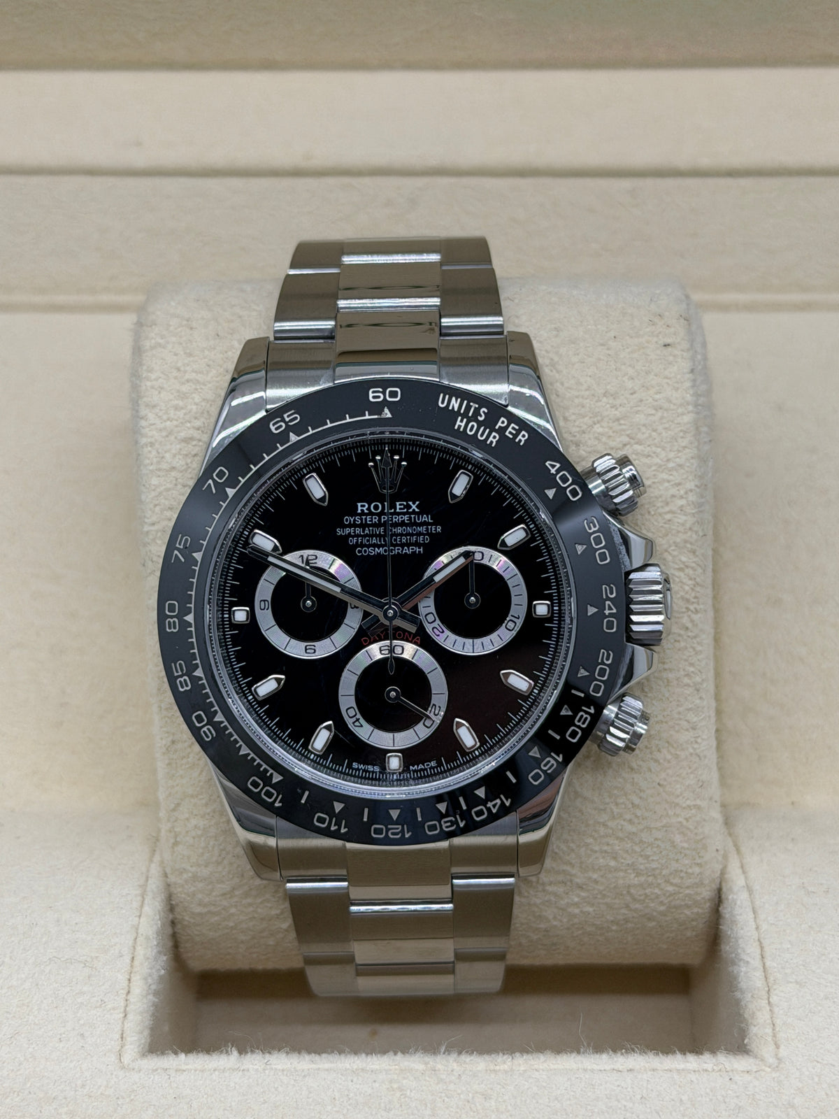 Rolex Daytona - Ref 116500LN - Black Dial - Undated Card