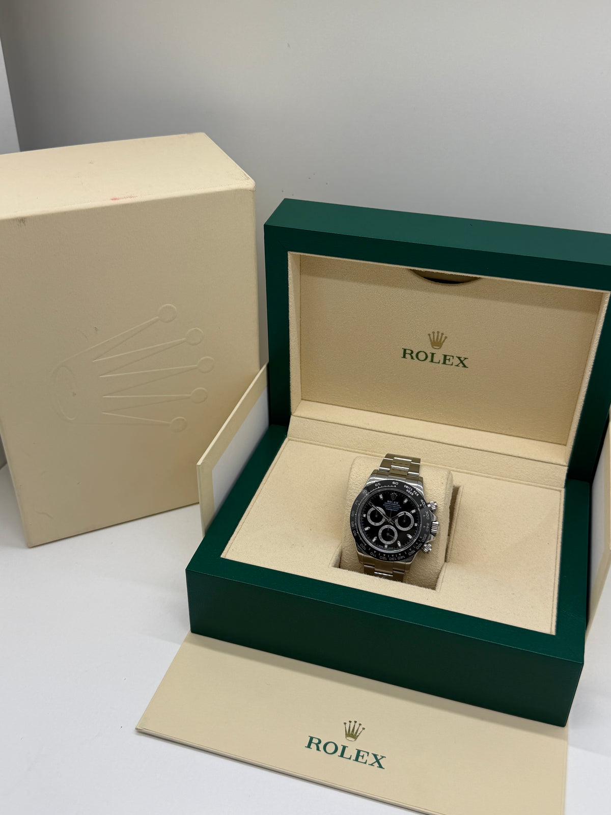 Rolex Daytona - Ref 116500LN - Black Dial - Undated Card