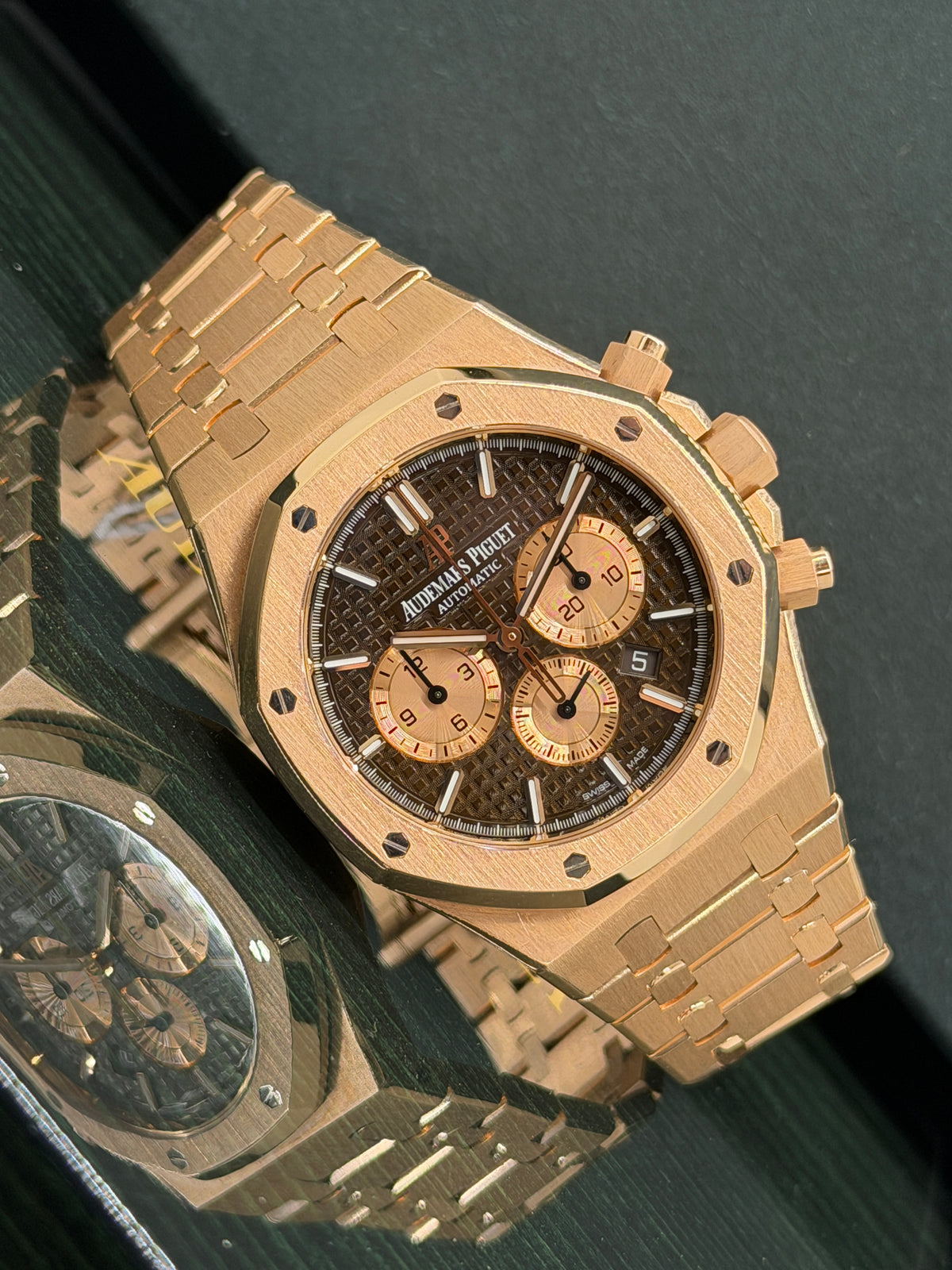 Audemars Piguet Royal Oak 41 Chronograph - Chocolate Dial - Year 2017 Ref 26331OR.OO.1220OR.02
