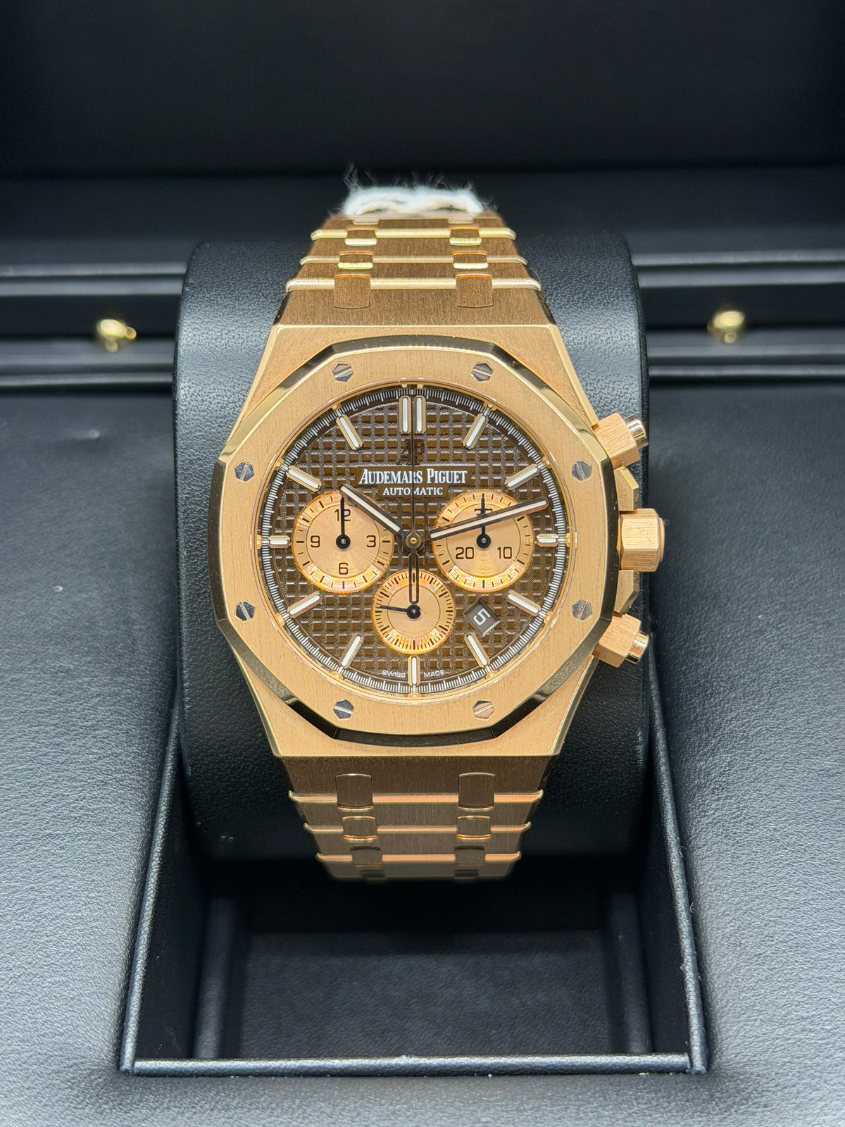 Audemars Piguet Royal Oak 41 Chronograph - Chocolate Dial - Year 2017 Ref 26331OR.OO.1220OR.02