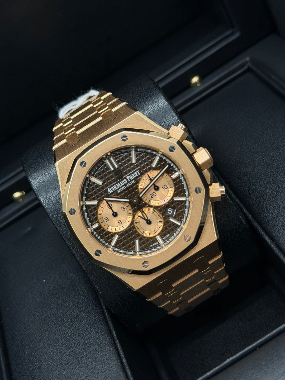 Audemars Piguet Royal Oak 41 Chronograph - Chocolate Dial - Year 2017 Ref 26331OR.OO.1220OR.02