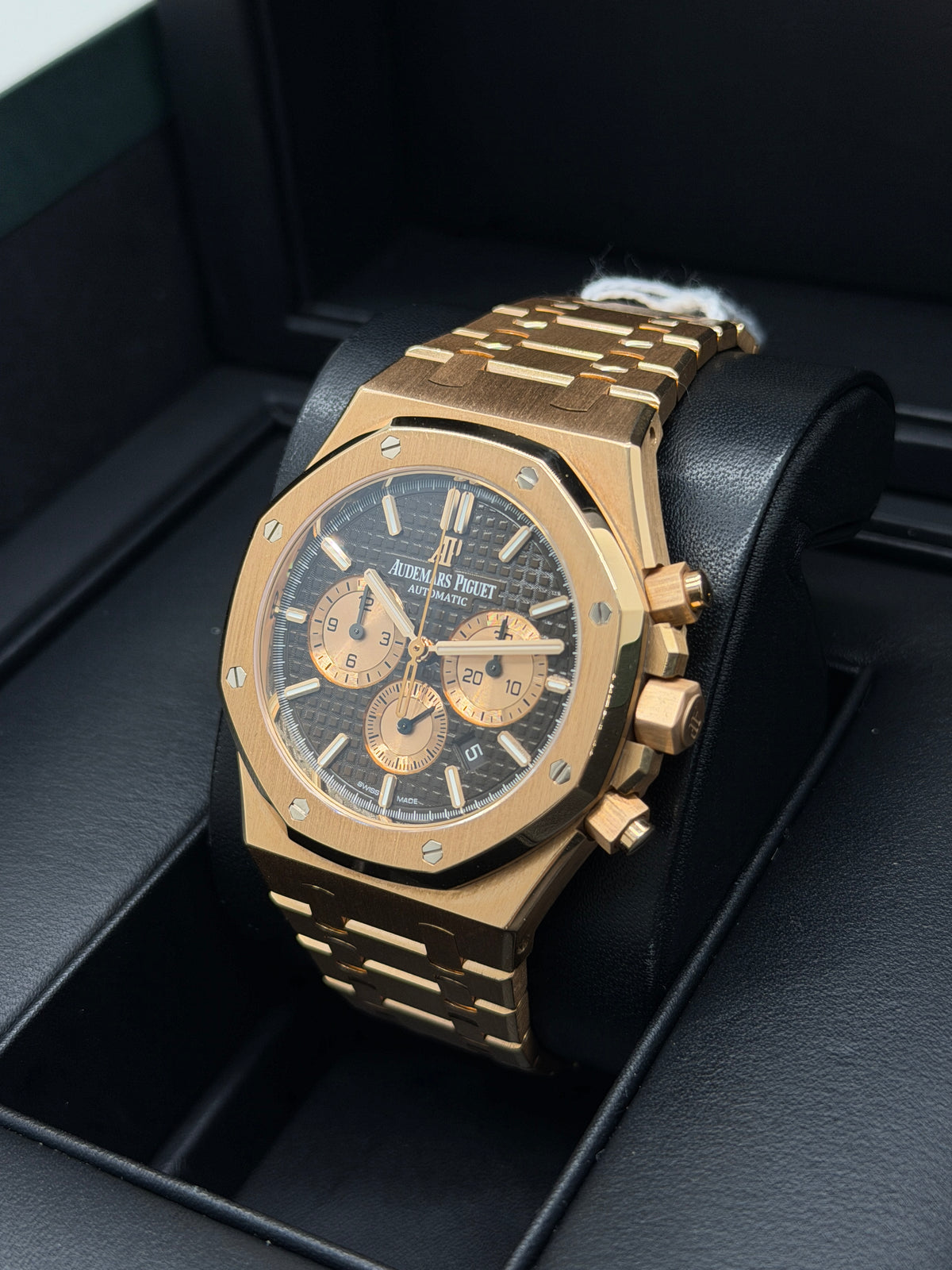 Audemars Piguet Royal Oak 41 Chronograph - Chocolate Dial - Year 2017 Ref 26331OR.OO.1220OR.02