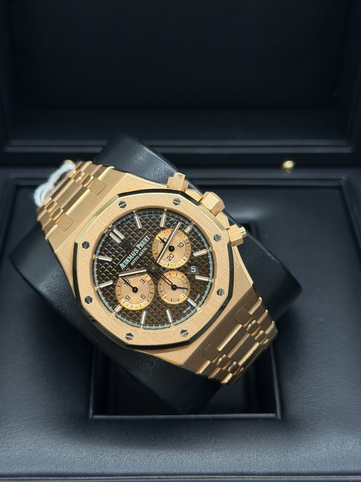Audemars Piguet Royal Oak 41 Chronograph - Chocolate Dial - Year 2017 Ref 26331OR.OO.1220OR.02