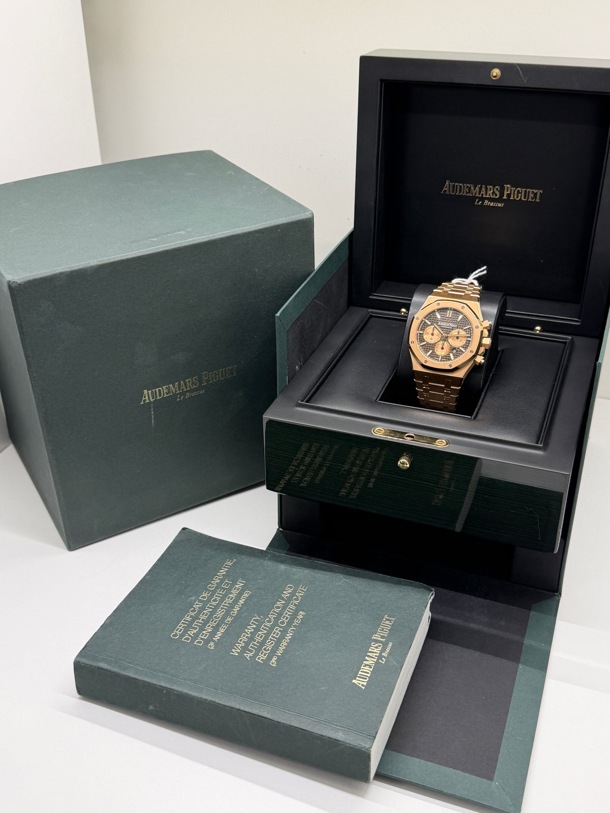 Audemars Piguet Royal Oak 41 Chronograph - Chocolate Dial - Year 2017 Ref 26331OR.OO.1220OR.02