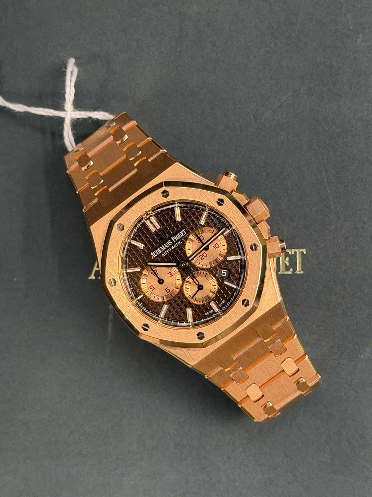 Audemars Piguet Royal Oak 41 Chronograph - Chocolate Dial - Year 2017 Ref 26331OR.OO.1220OR.02