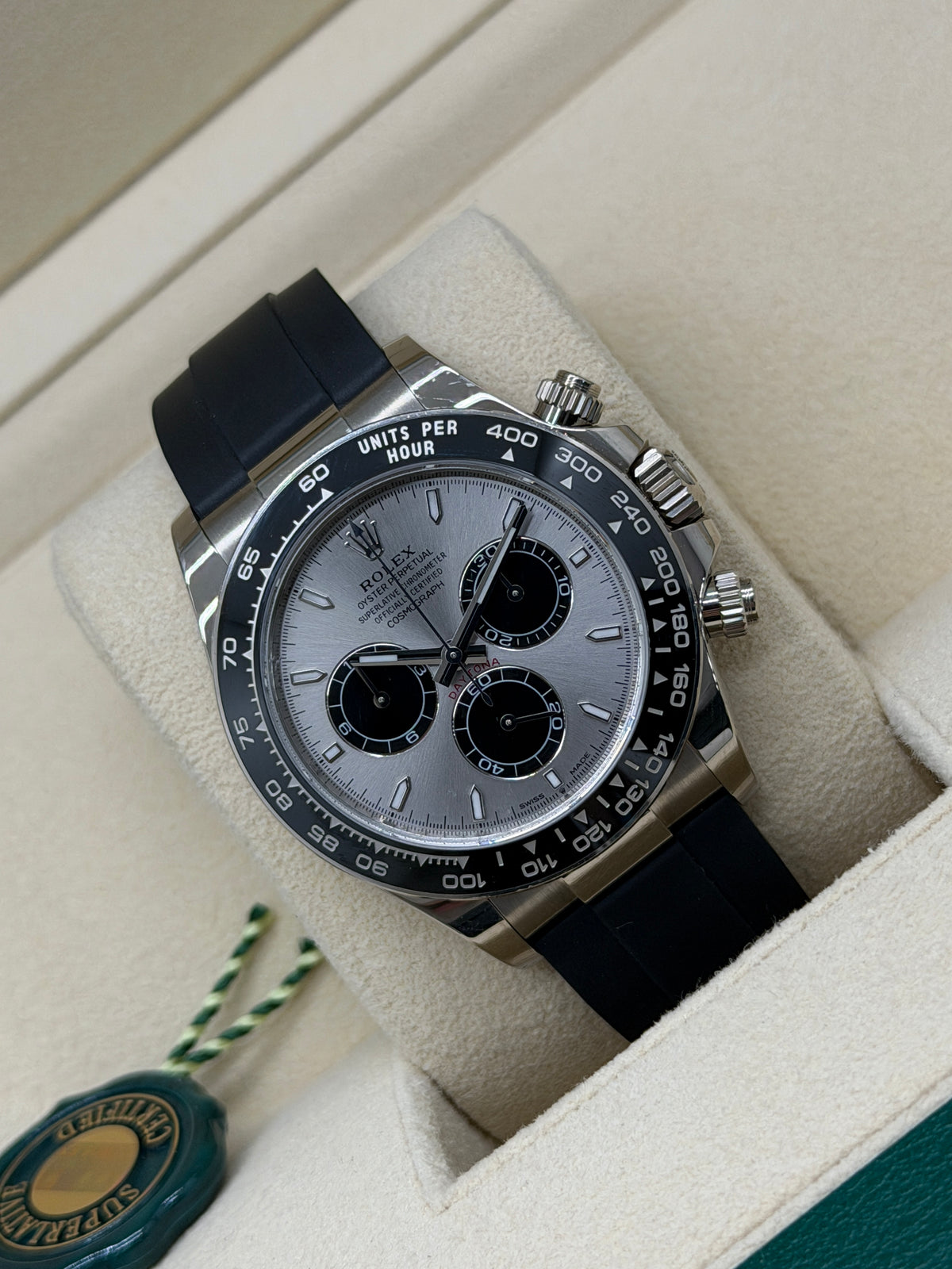 Rolex Daytona Ghost - Ref 126519LN - 18Kt White Gold - Year 2024