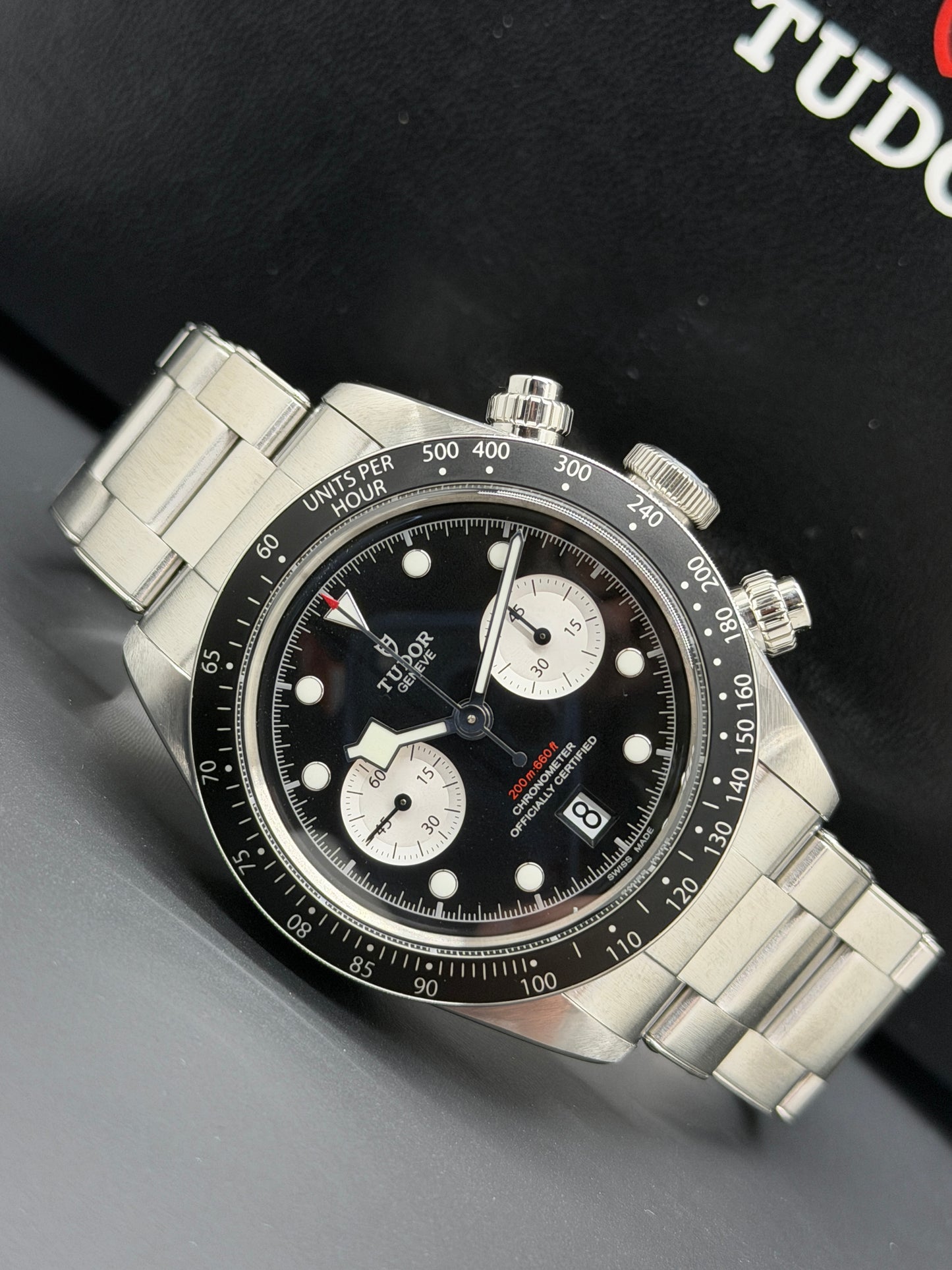 Tudor Black Bay Chrono Black Dial - Ref 79360N - Year 2022