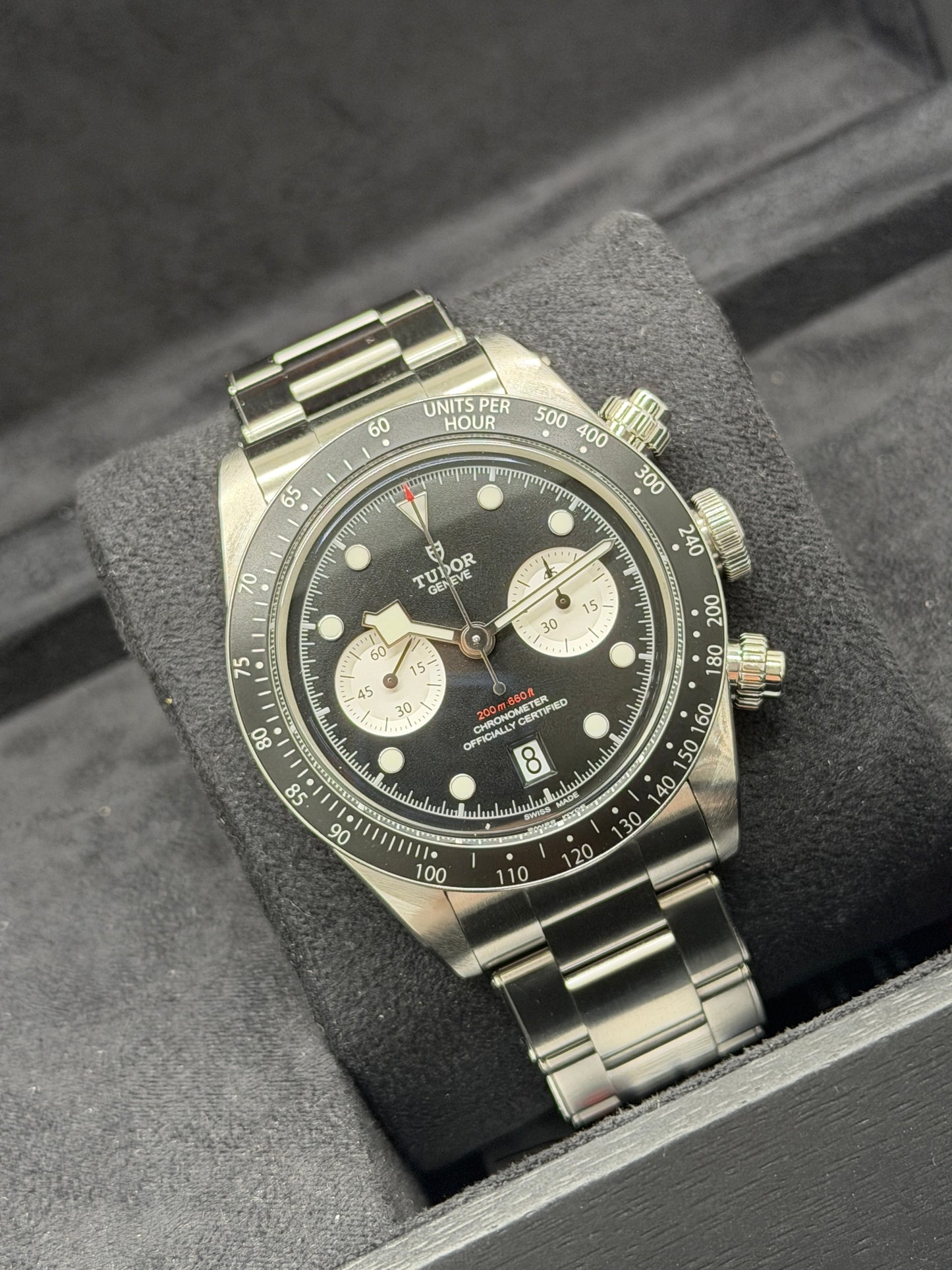 Tudor Black Bay Chrono Black Dial - Ref 79360N - Year 2022