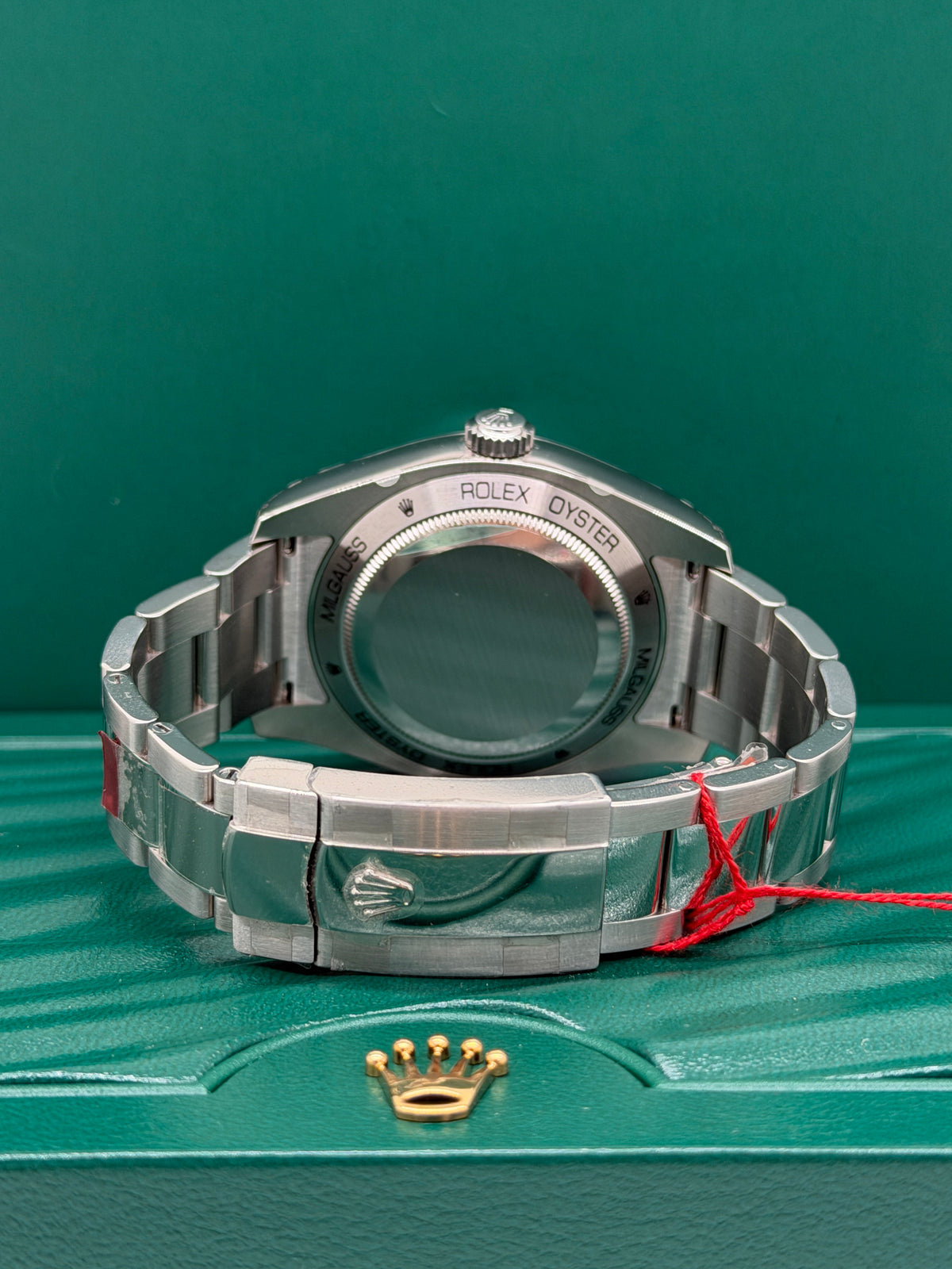 Rolex Milgauss Blue Dial - NOS - Full Stickers - Year 2015 Ref. 116400GV