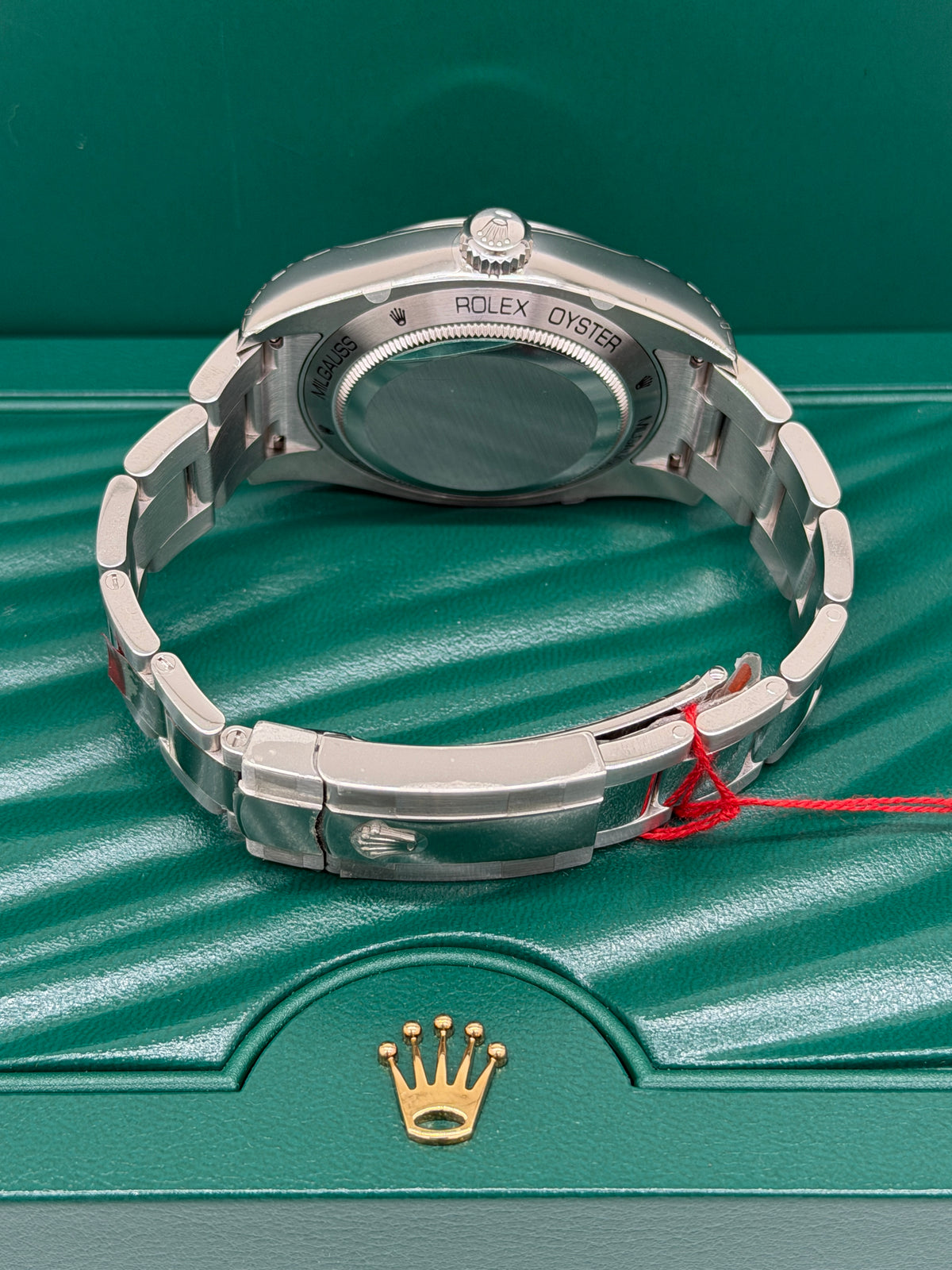 Rolex Milgauss Blue Dial - NOS - Full Stickers - Year 2015 Ref. 116400GV