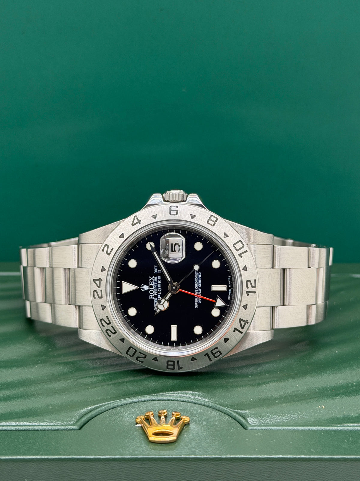 Rolex Explorer II Black Dial - Ref 16570 - Year 2007
