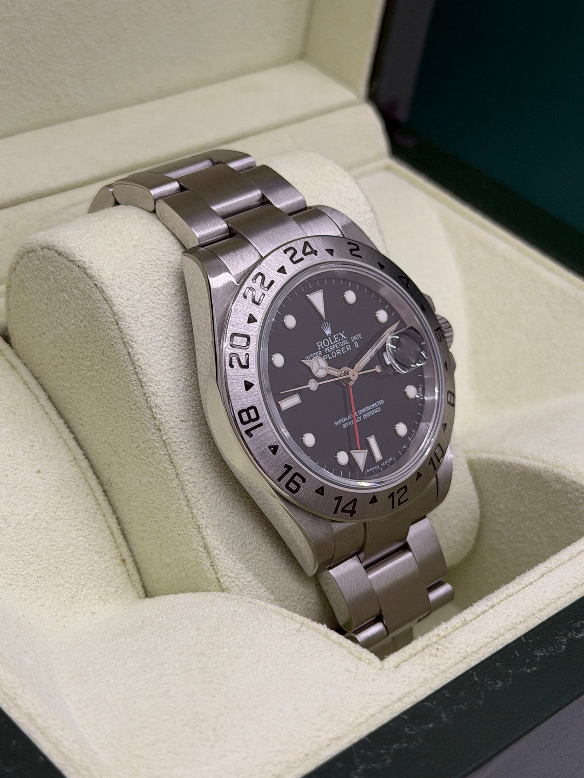 Rolex Explorer II Black Dial - Ref 16570 - Year 2007