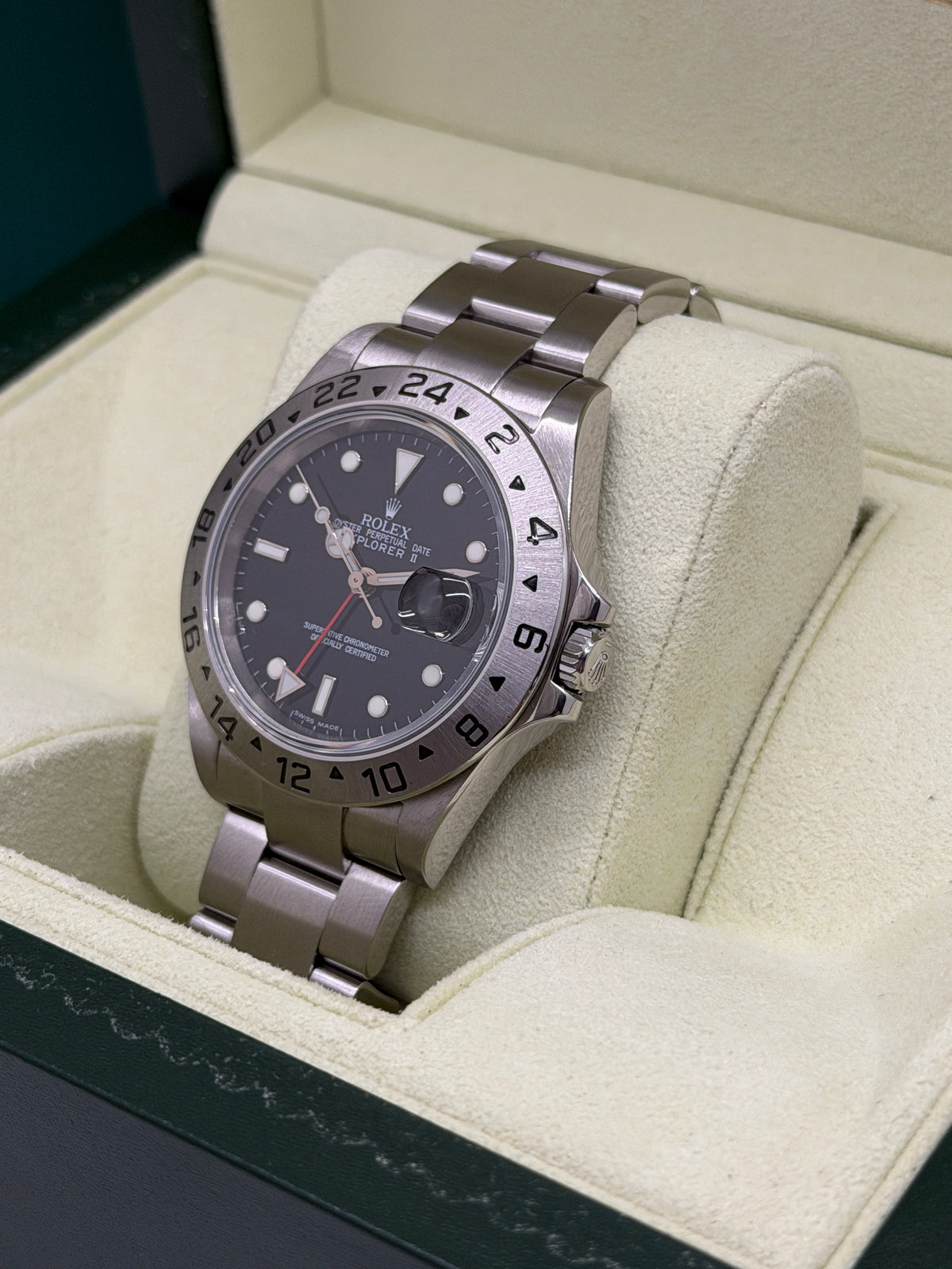 Rolex Explorer II Black Dial - Ref 16570 - Year 2007