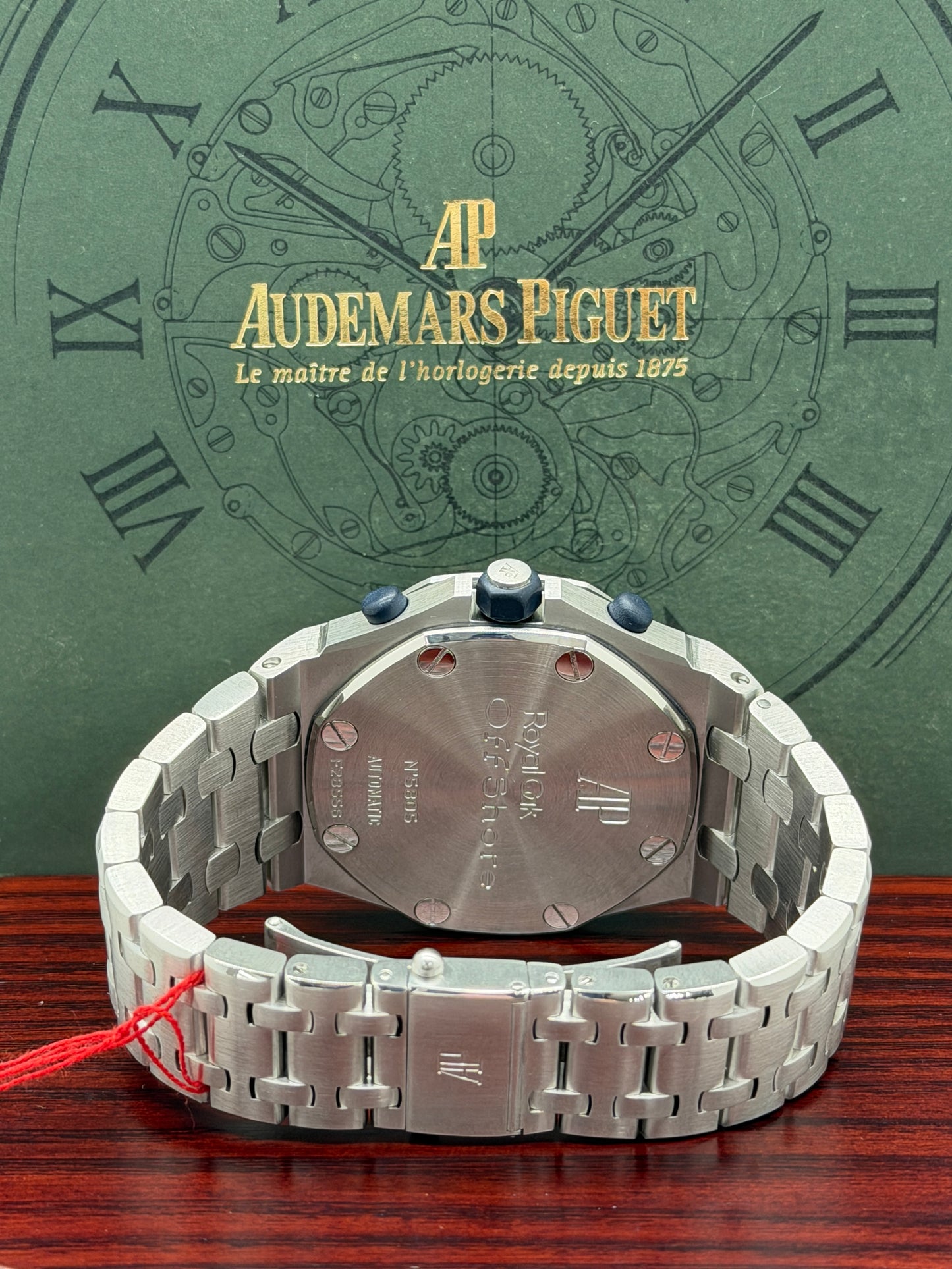 Audemars Piguet Royal Oak Offshore Chronograph Blue Panda Dial Ref. 25721ST.OO.1000ST.09.A - Year 2006
