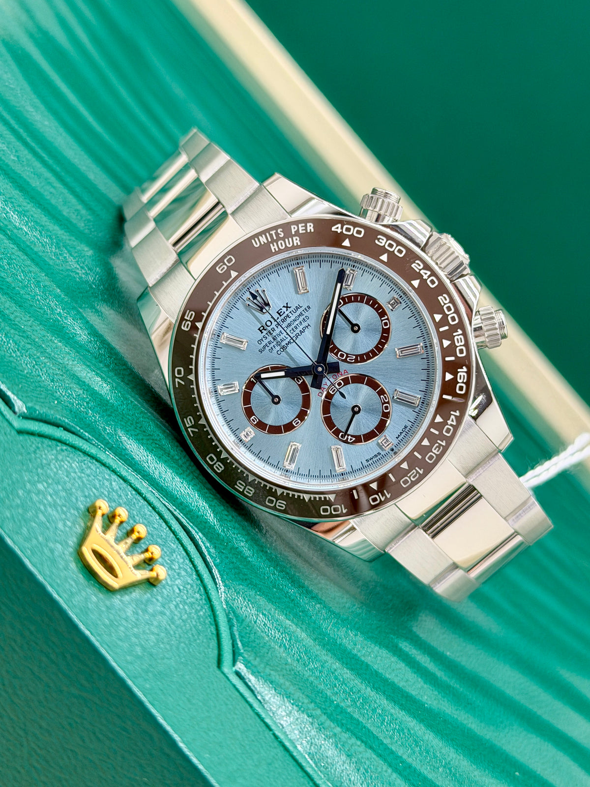 Rolex Daytona Ref.126506 - Platinum & Baguette Dial - Year 2025