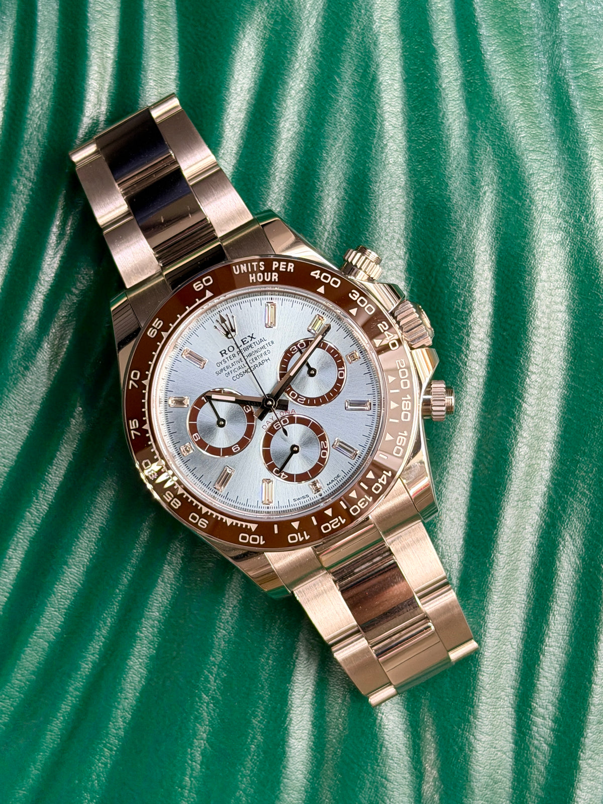 Rolex Daytona Ref.126506 - Platinum & Baguette Dial - Year 2025