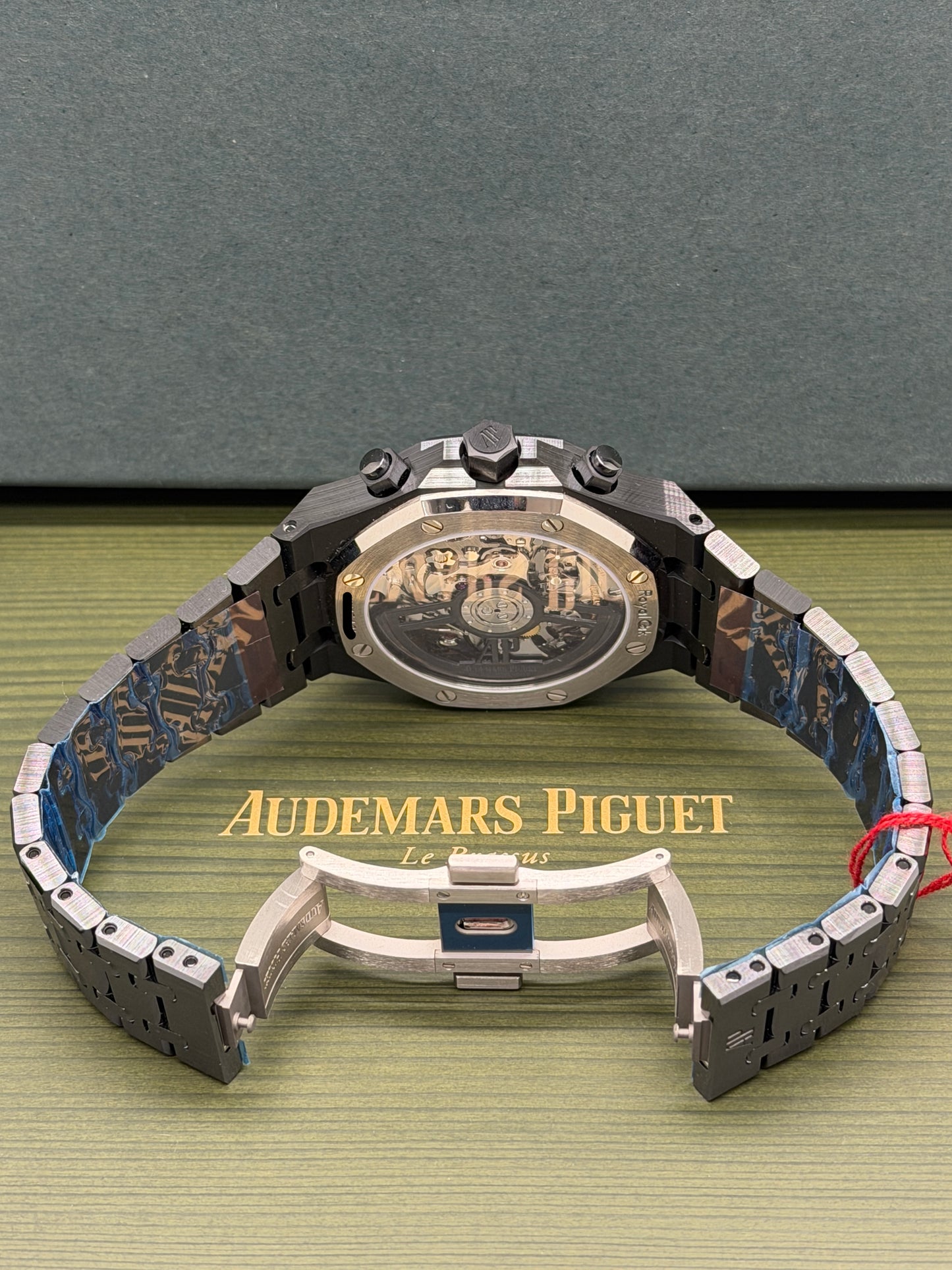 Audemars Piguet Royal Oak Chronograph 41mm - Balck Ceramic - NEW Ref. 26240CE.OO.1225CE.02 - Partially Stickers