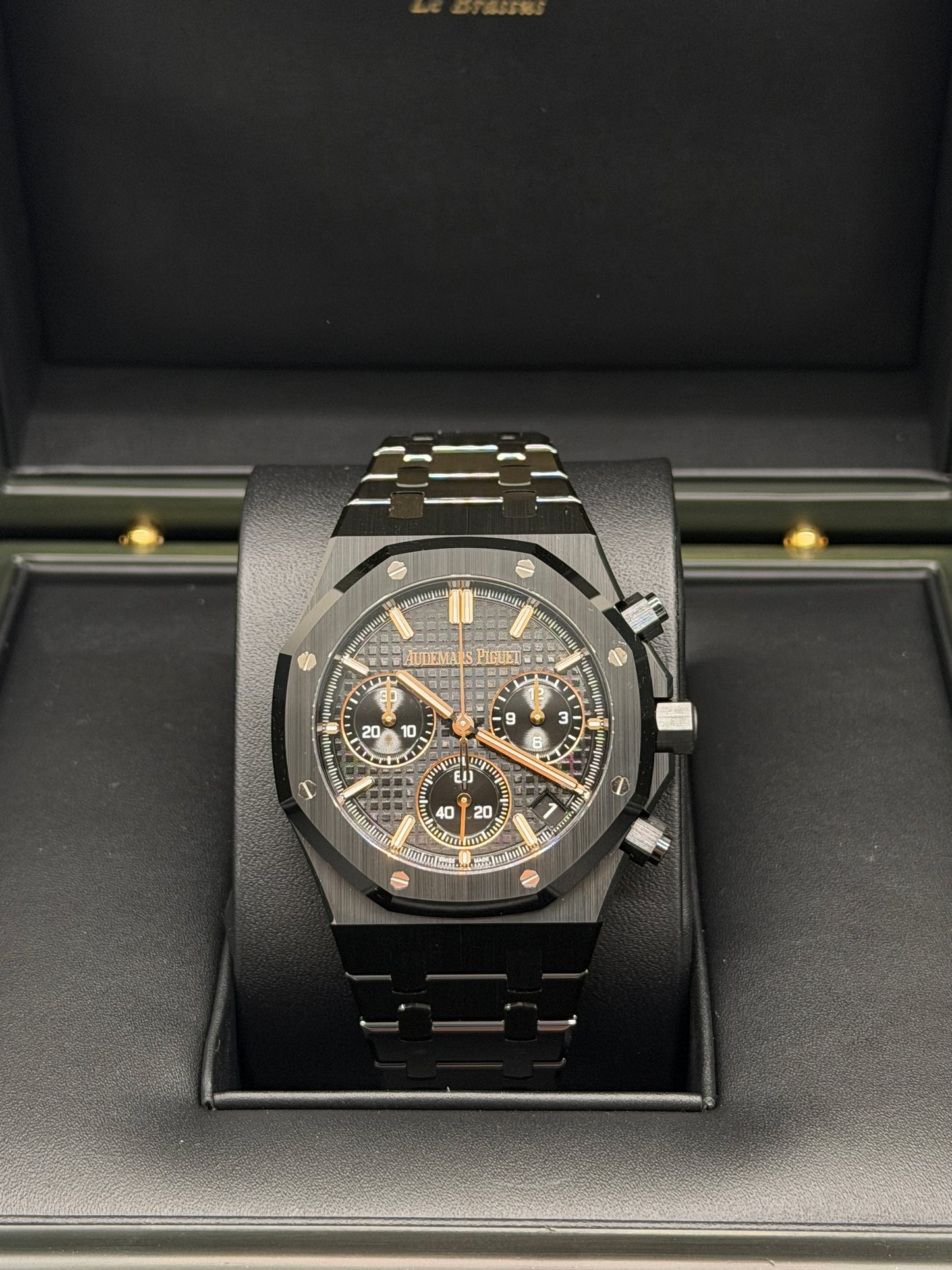 Audemars Piguet Royal Oak Chronograph 41mm - Balck Ceramic - NEW Ref. 26240CE.OO.1225CE.02 - Partially Stickers